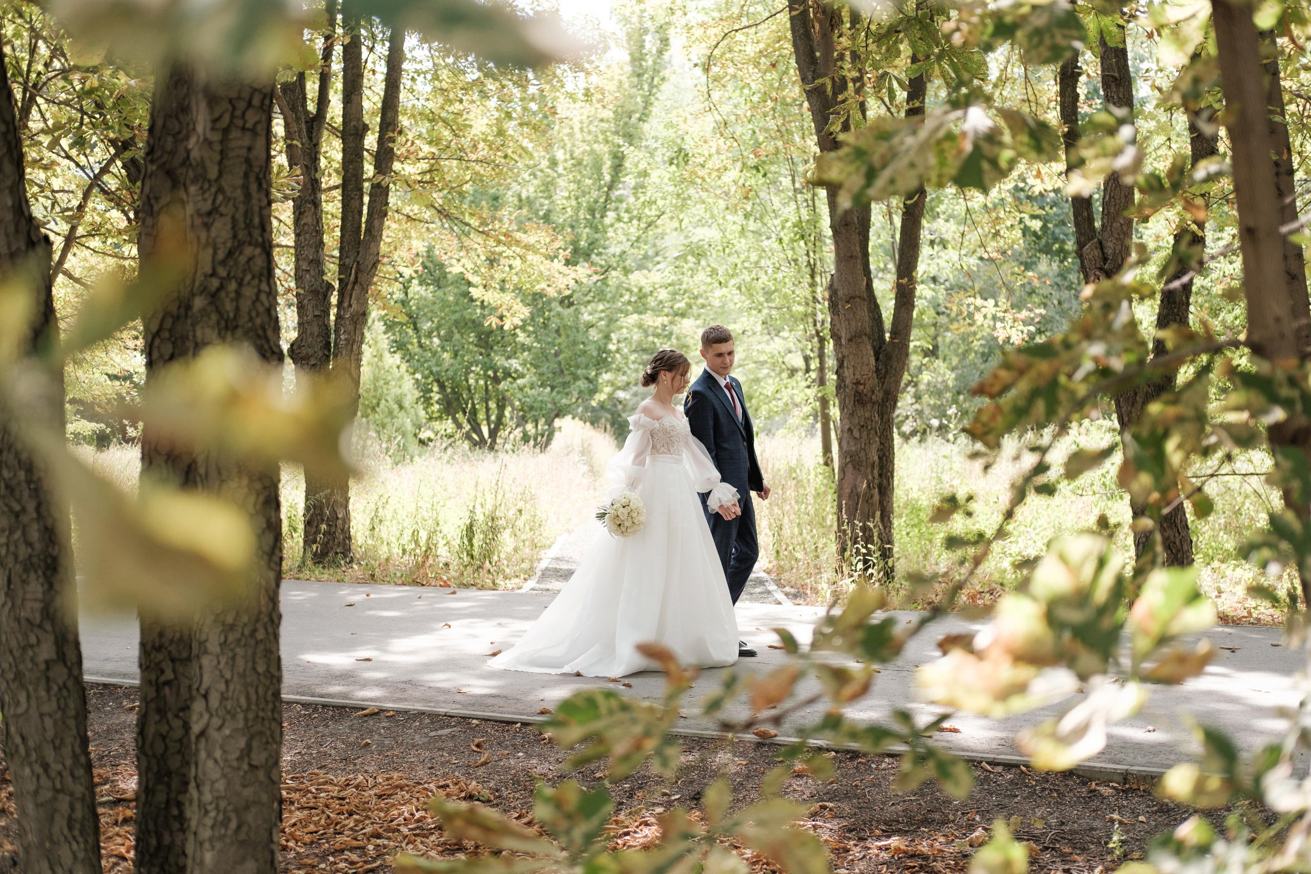 Ботанический сад Самарского университета. Wedding photographer