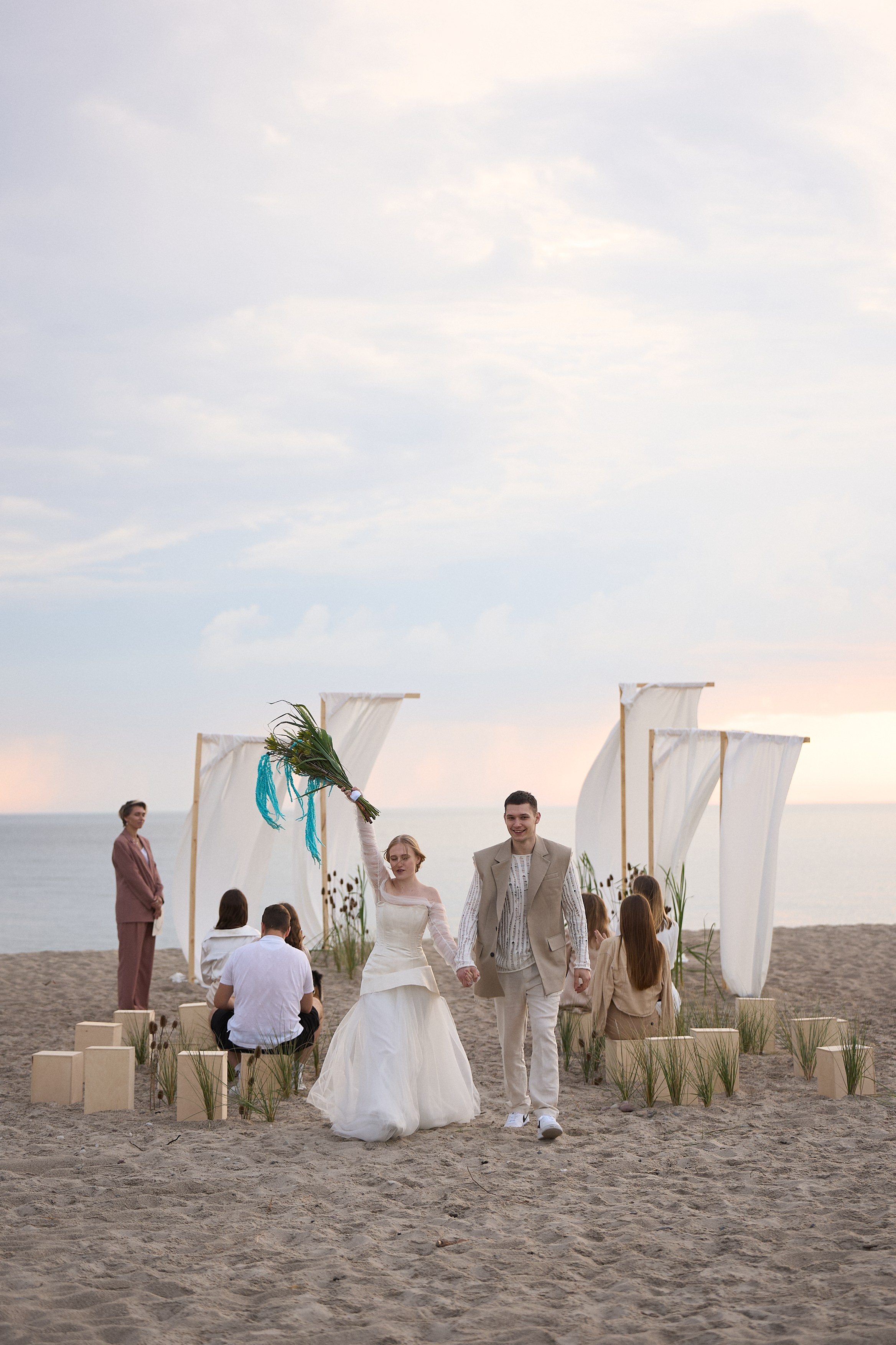 Янтарная свадьба. Калининград. Оформление свадеб, декор свадеб Вера Маркова, Москва