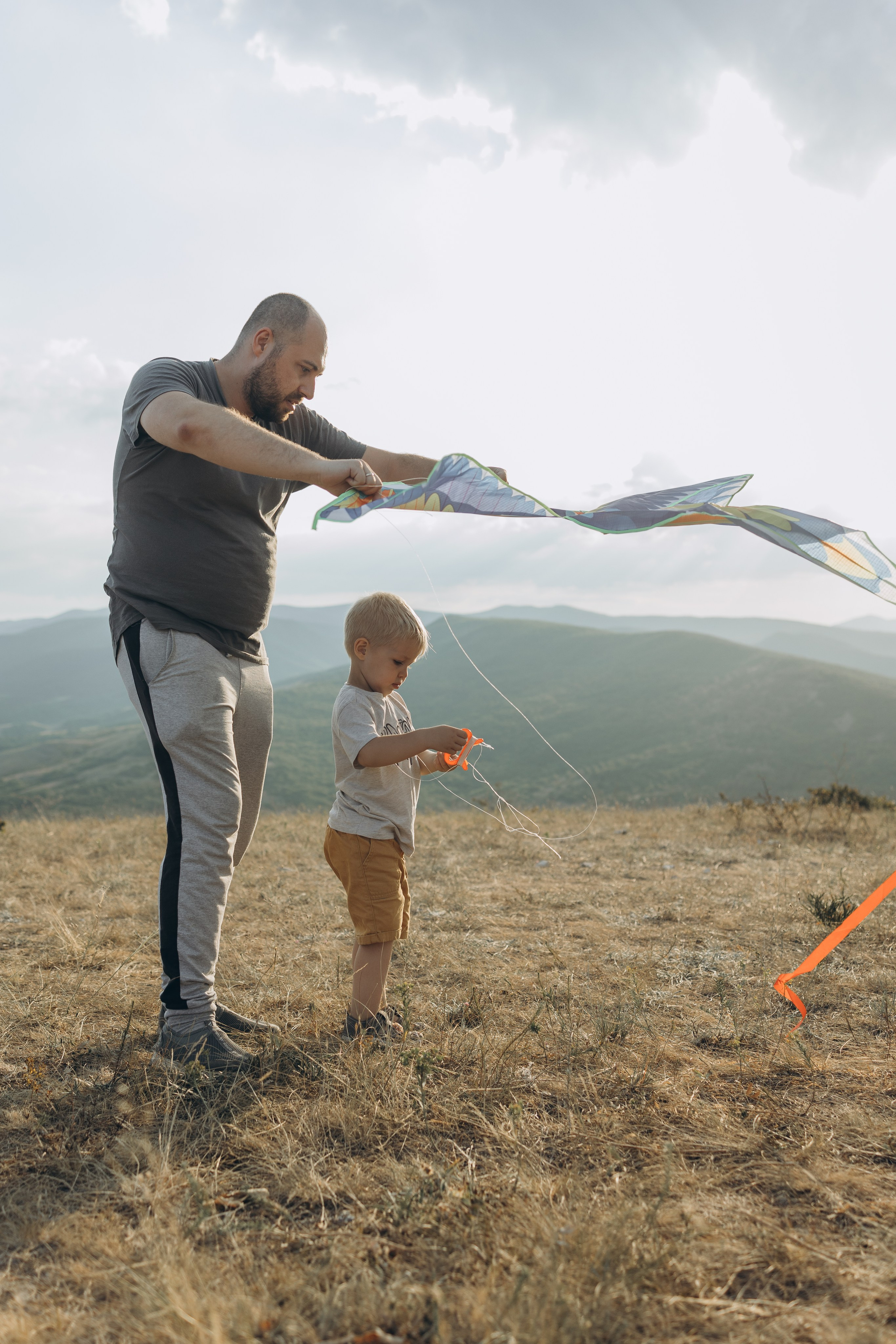Воздушный змей. Семейный фотограф в Москве Виктория Ястребинская