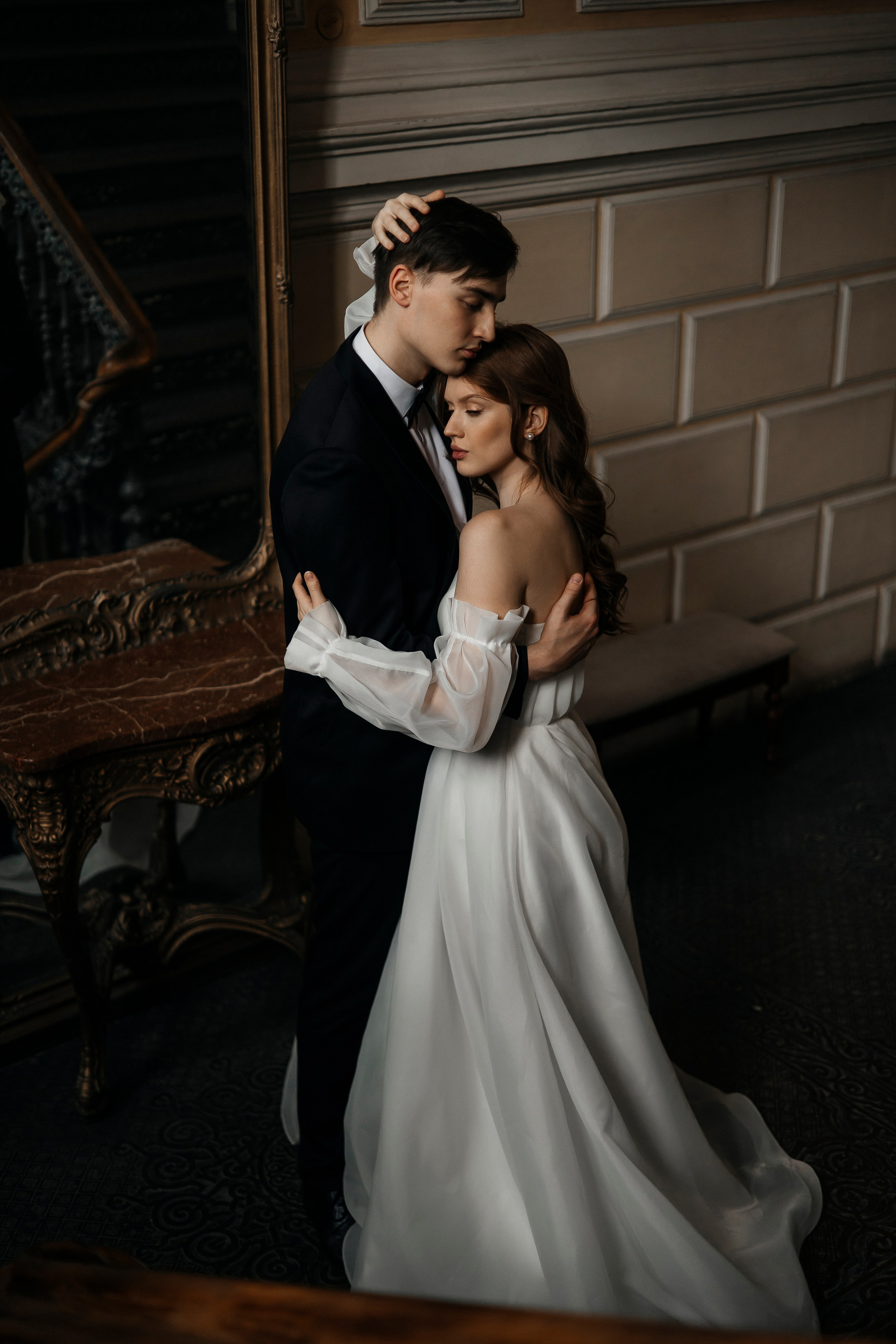 Мария и Александр (съемка в библиотеке). Фотограф в Москве Екатерина Потапова