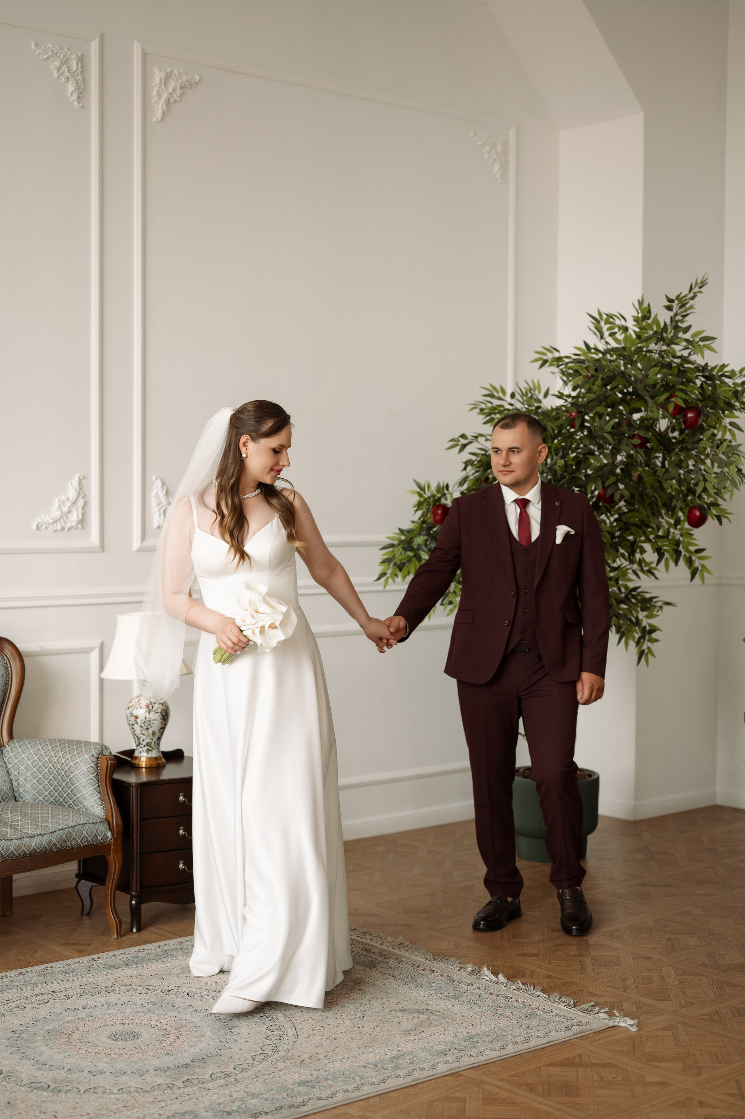 Загс (студия и прогулка). Свадебный и семейный фотограф в Краснодаре Алина Мельник