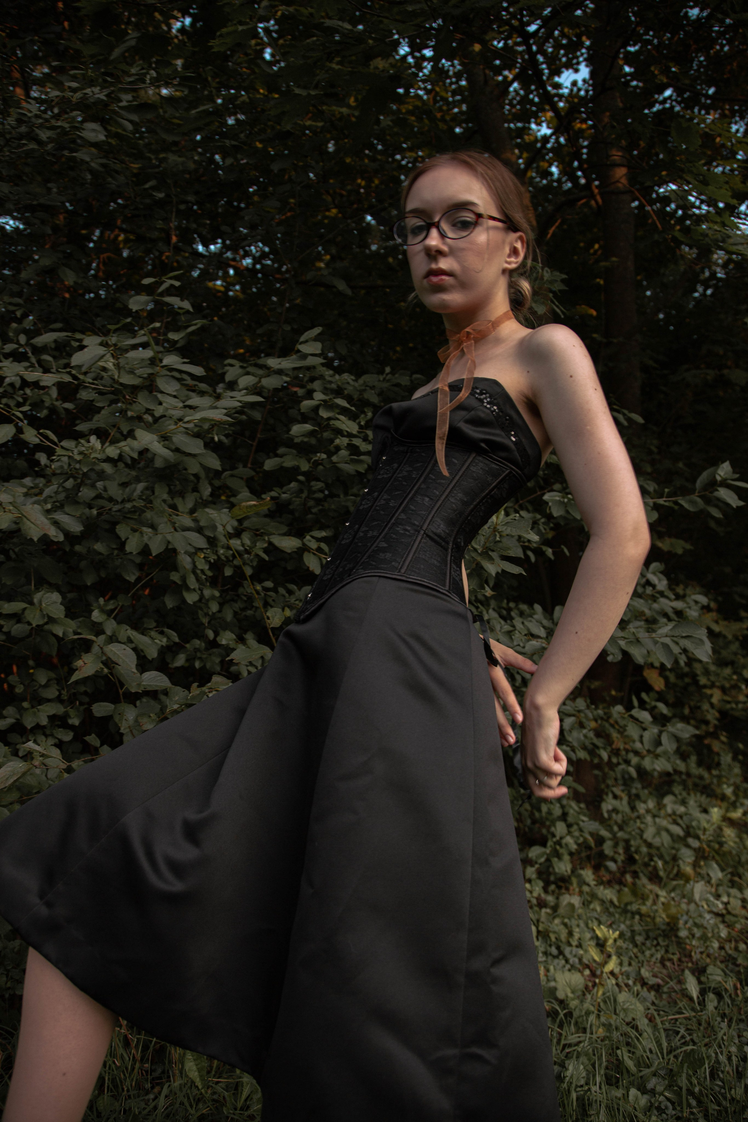 Black dress. DINA MOREVA photography