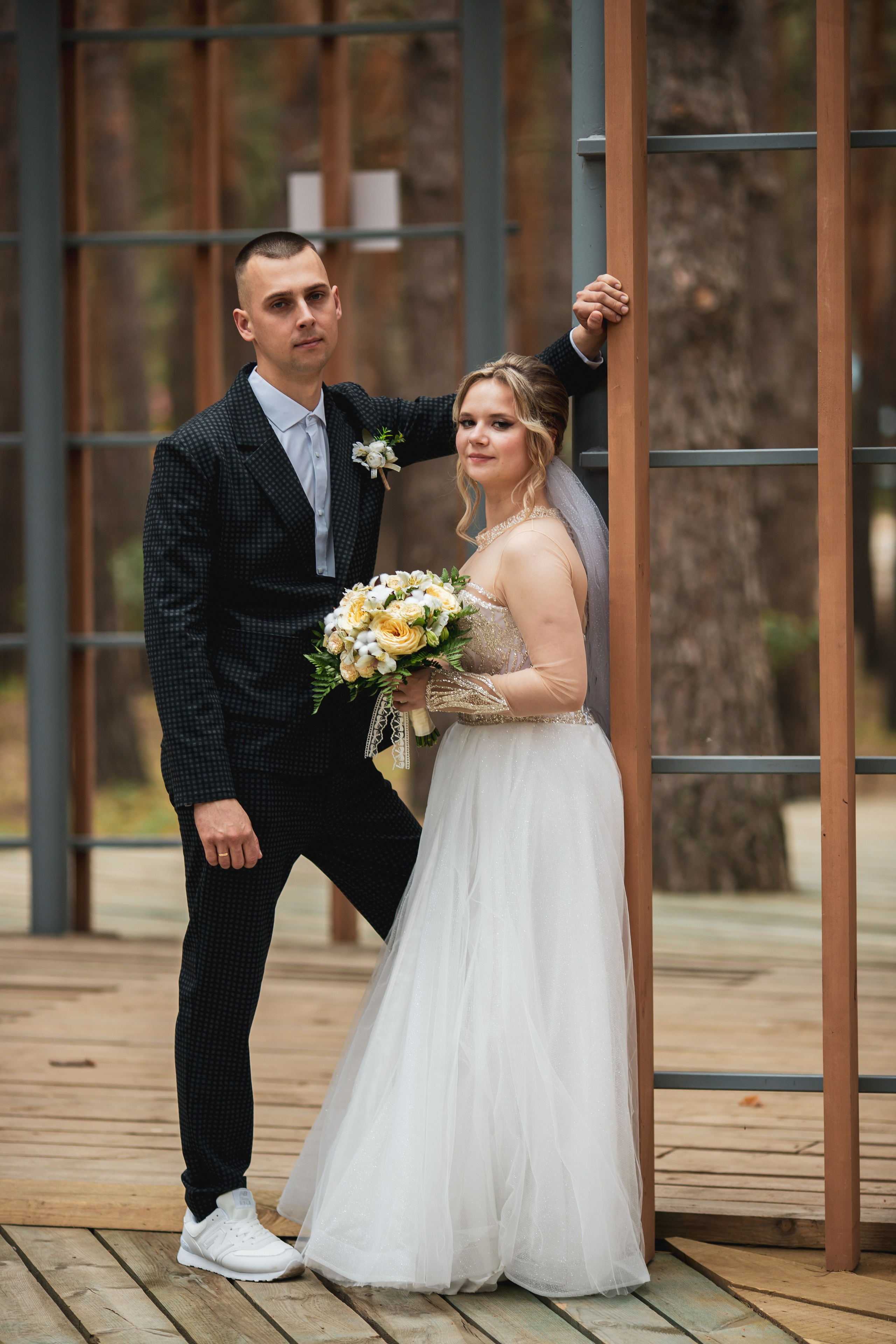 Леонид + Ксения. Свадебный и семейный фотограф в Михайловке Полина Крипс