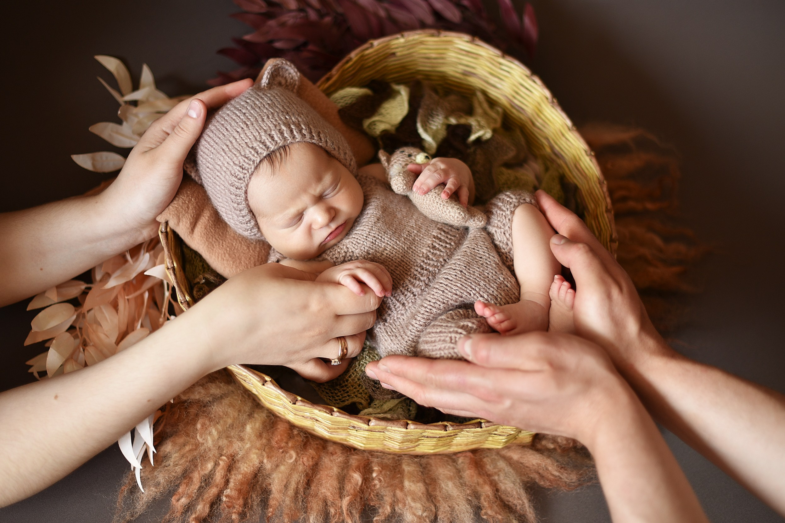 Марьяна 7 дней. Фотограф беременности и новорожденных малышей Анастасия Никитина