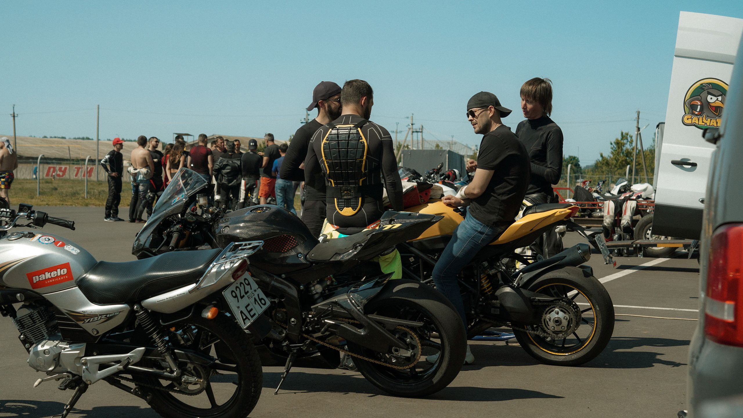 Тренировка мотоклуба. Видеомейкер, видеооператор из Казани Ильнур Еналиев