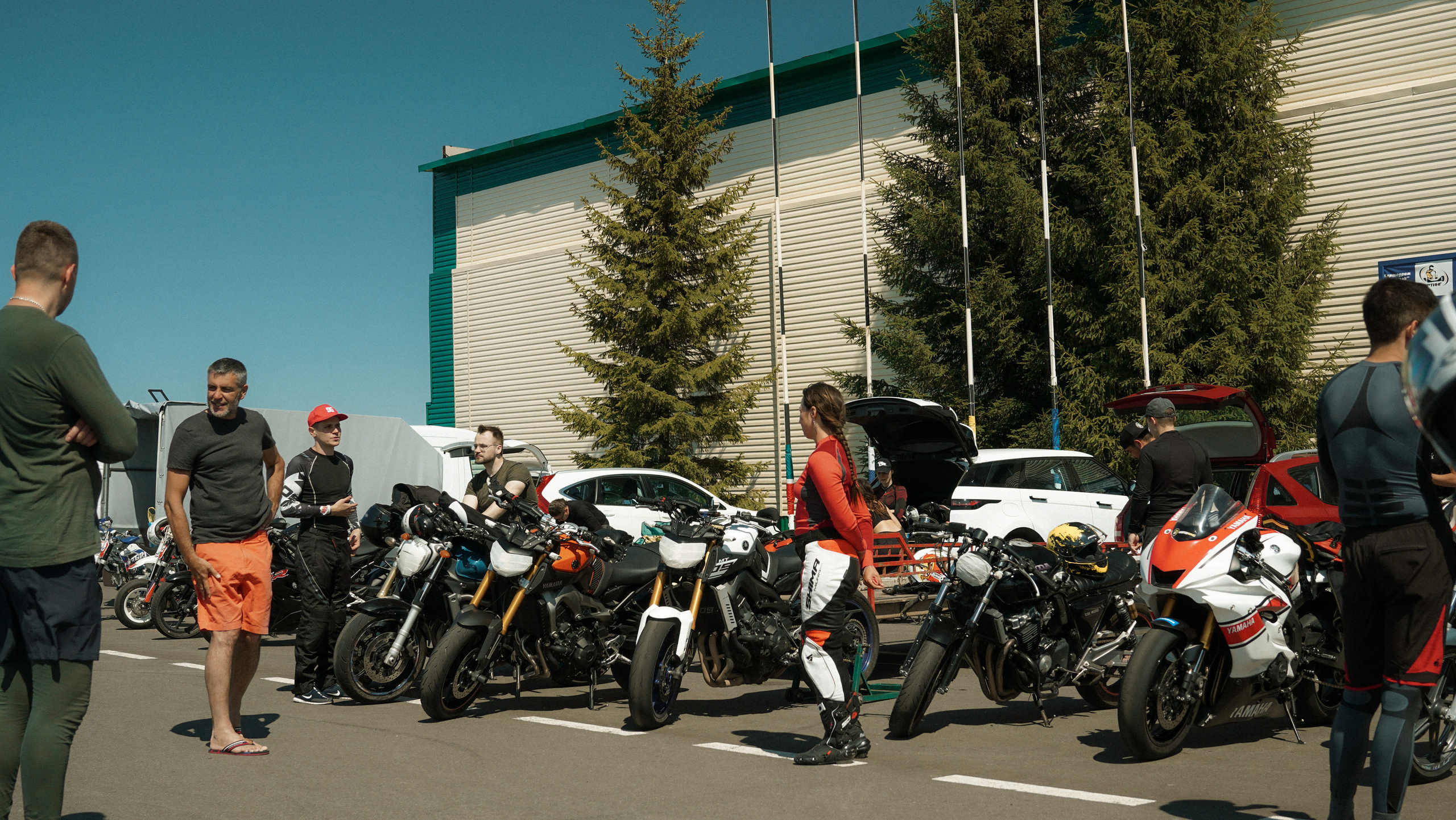 Тренировка мотоклуба. Видеомейкер, видеооператор из Казани Ильнур Еналиев