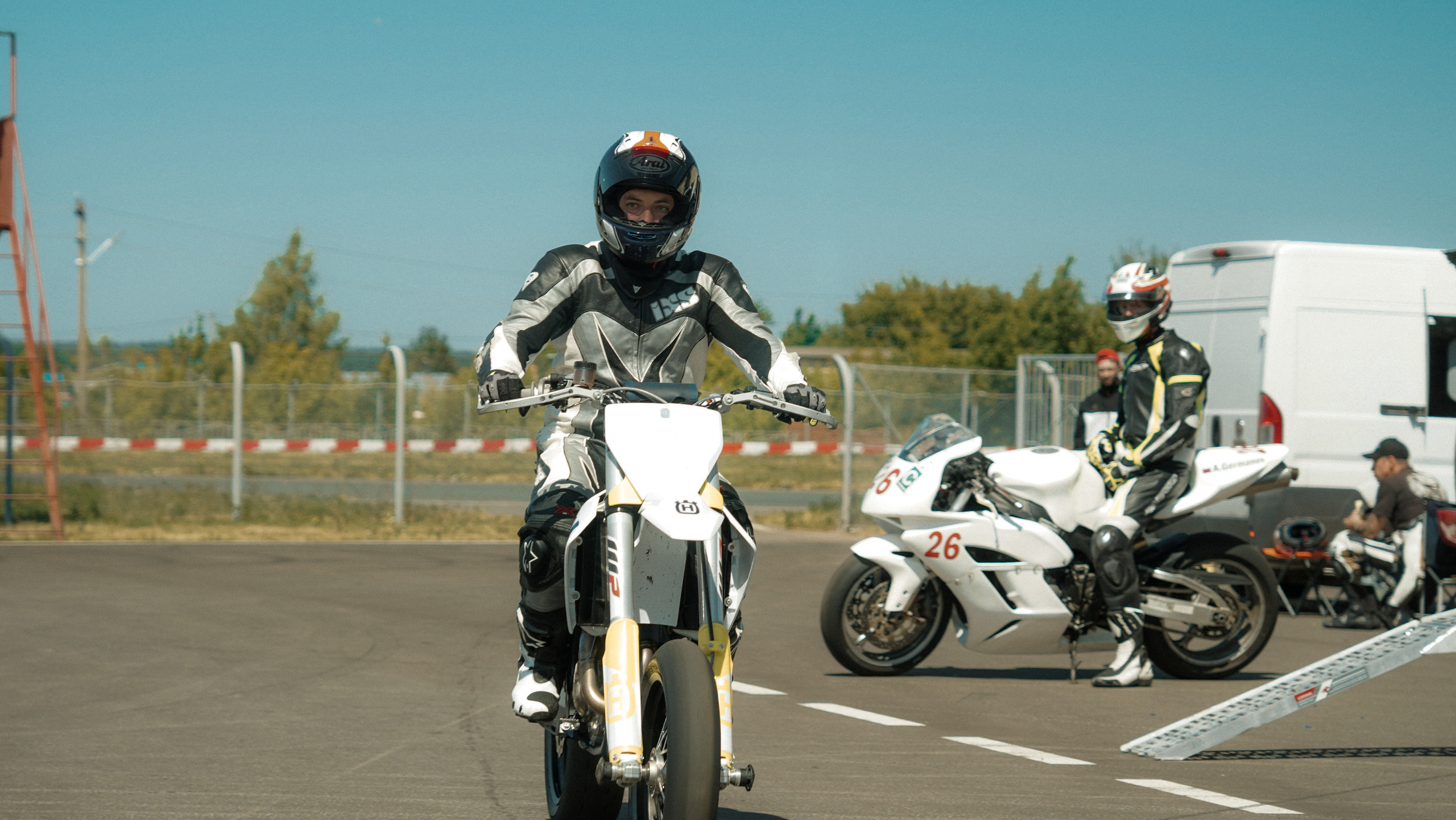 Тренировка мотоклуба. Видеомейкер, видеооператор из Казани Ильнур Еналиев