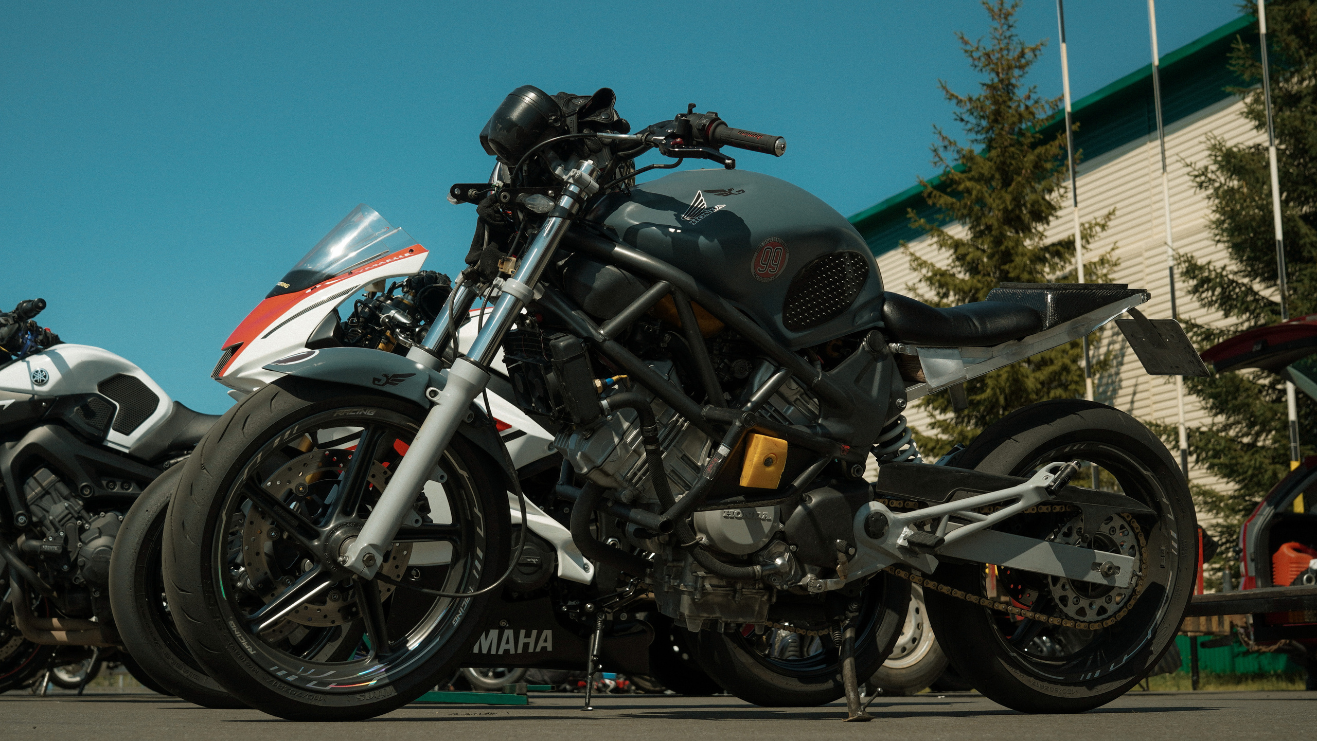 Тренировка мотоклуба. Видеомейкер, видеооператор из Казани Ильнур Еналиев