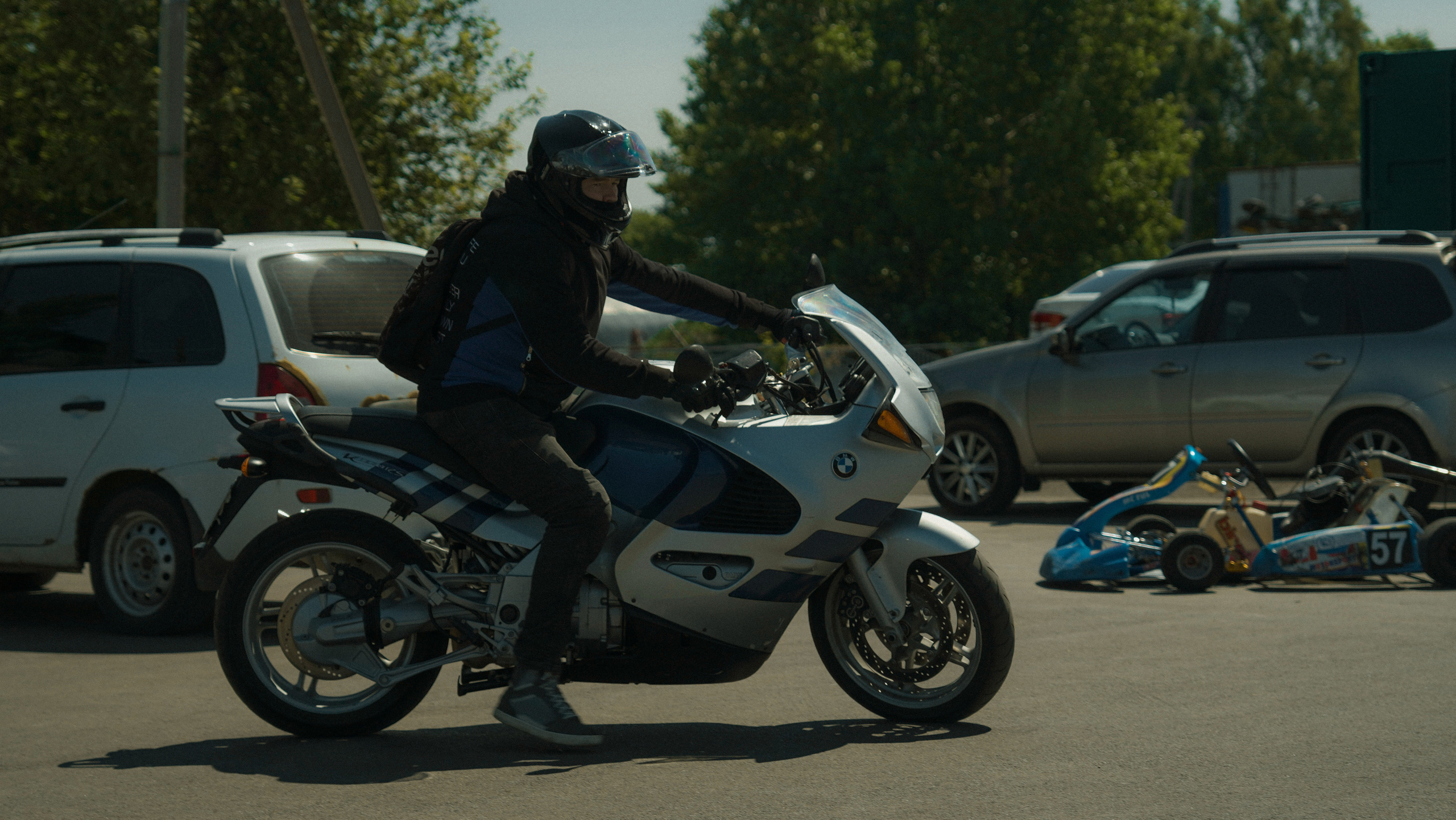 Тренировка мотоклуба. Видеомейкер, видеооператор из Казани Ильнур Еналиев