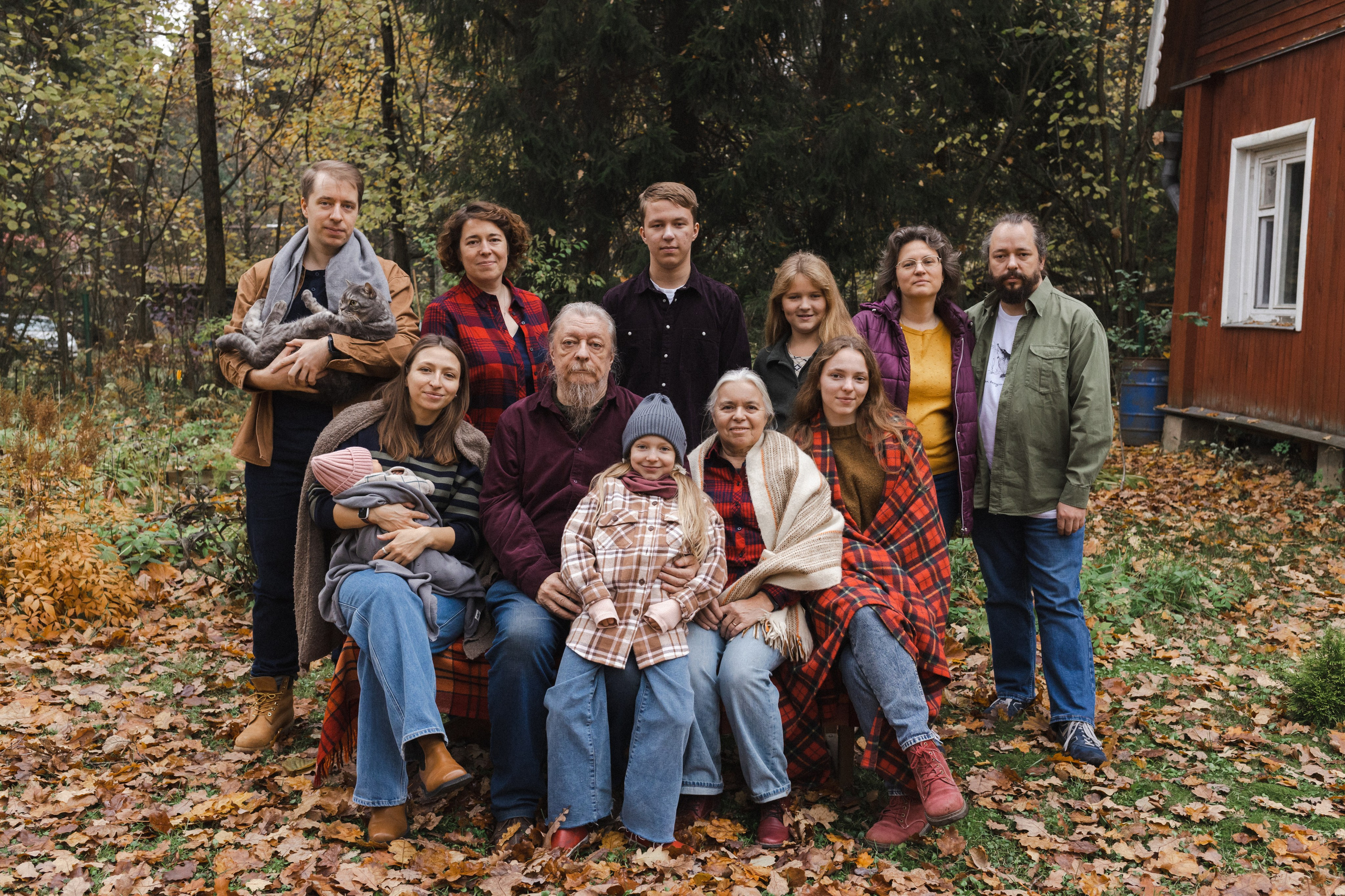 Five o'clock (история большой семьи). Семейный фотограф в Москве
