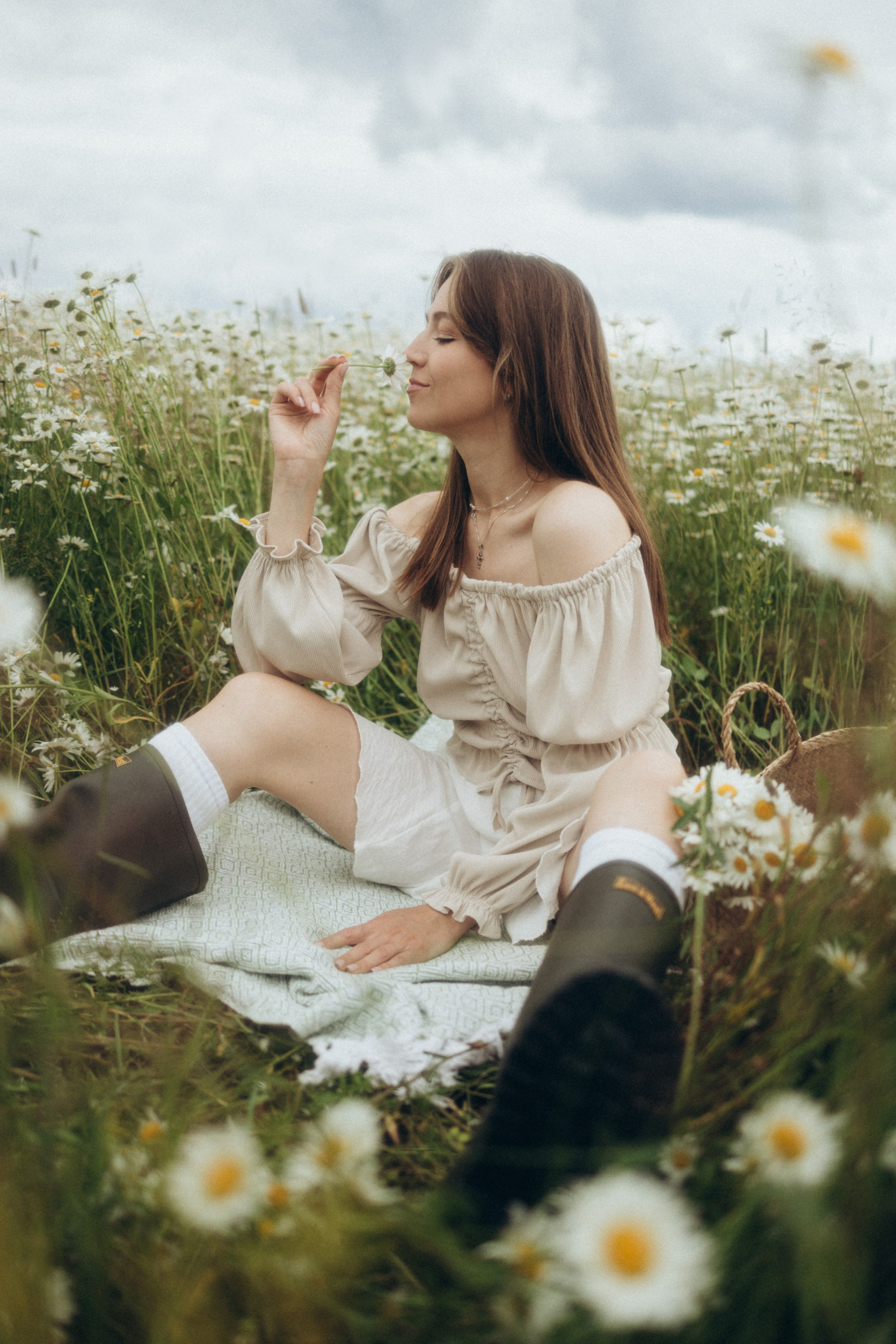 Ромашковое море. Фотограф Валерия Ковпак. Москва. Химки. Куркино