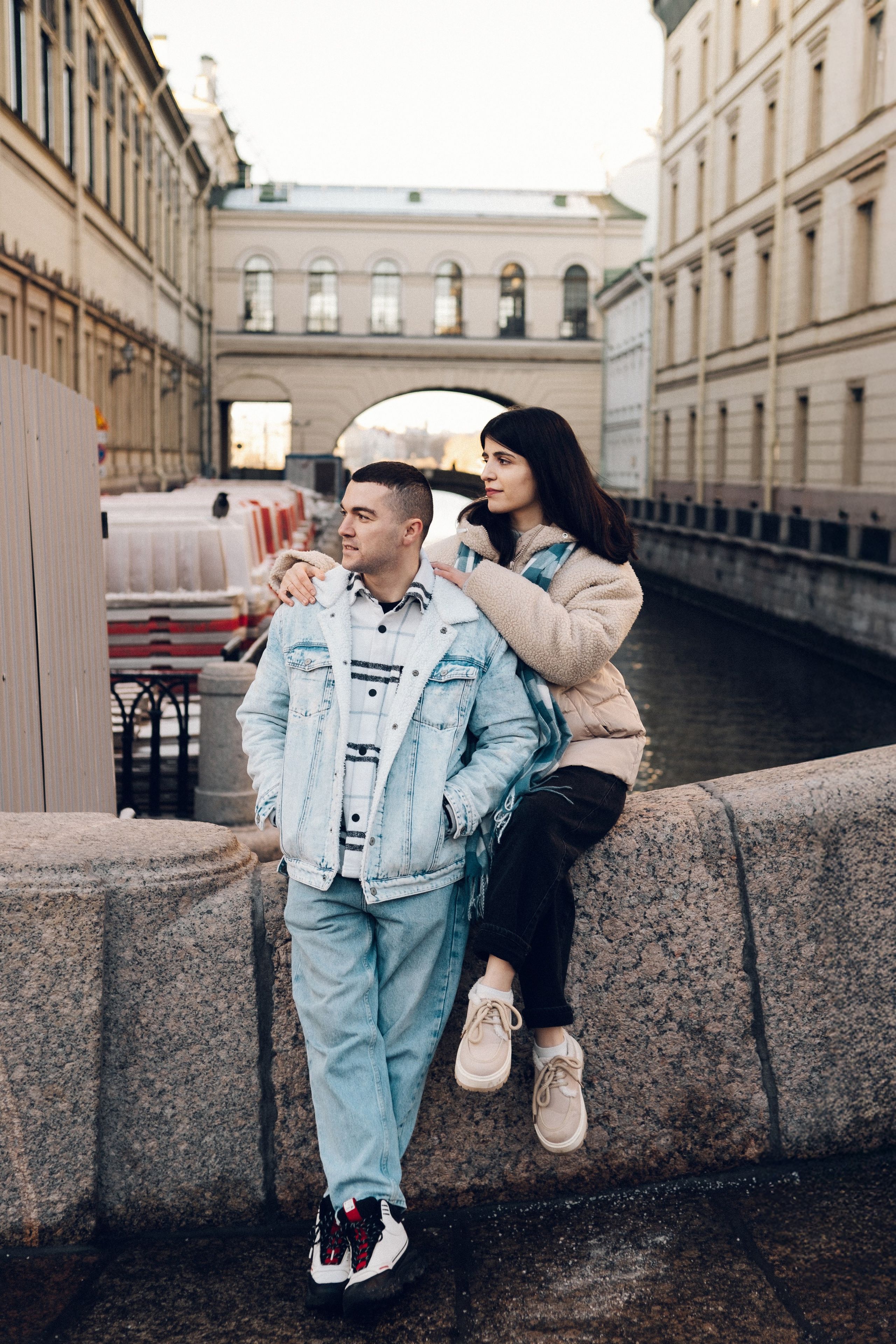 От Дворцовой к Исаакиевскому (зима). Фотограф в Санкт-Петербурге Кристина Брянская