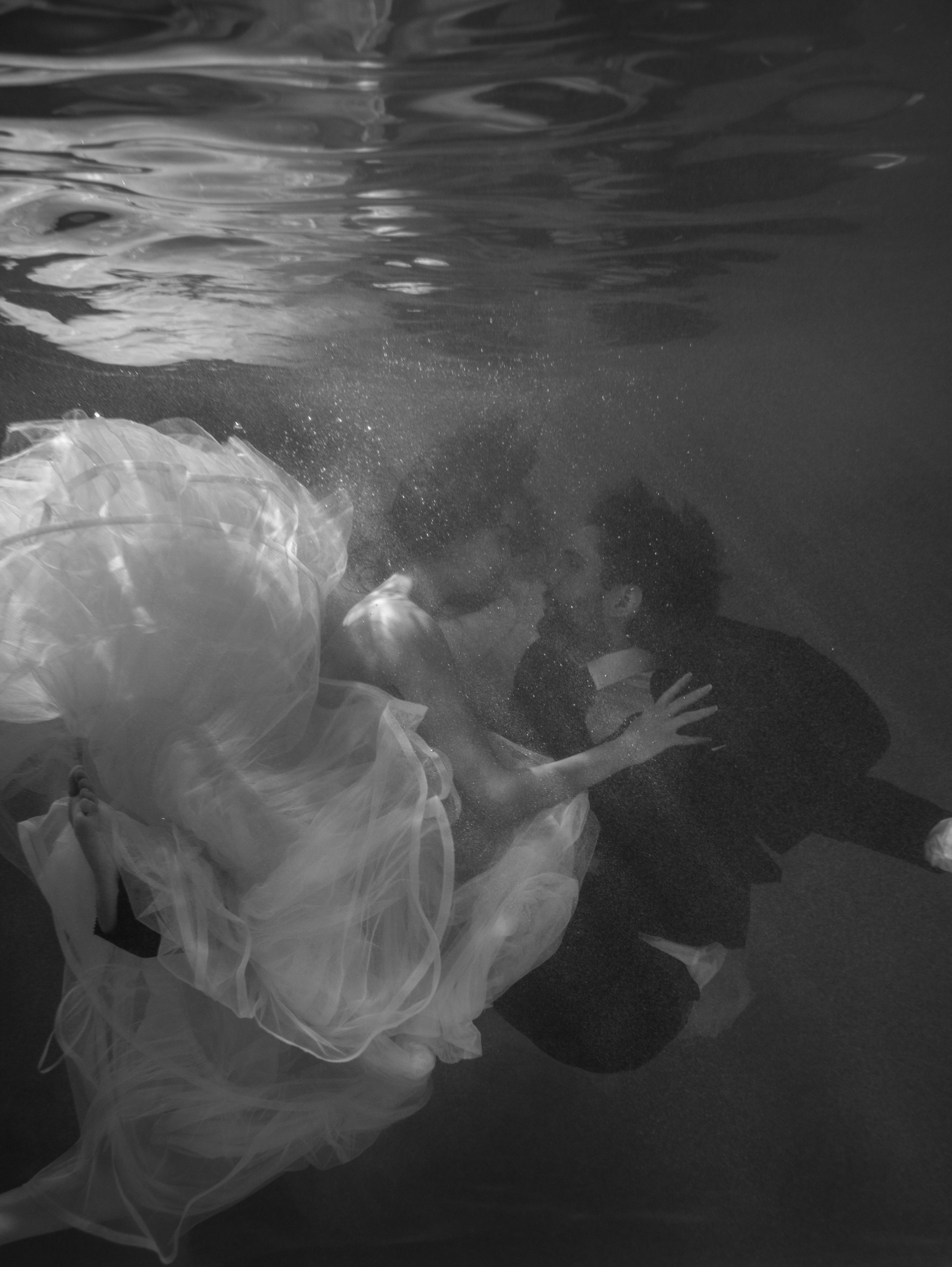 Под водой. Свадебный и семейный фотограф в Москве Мила Широких