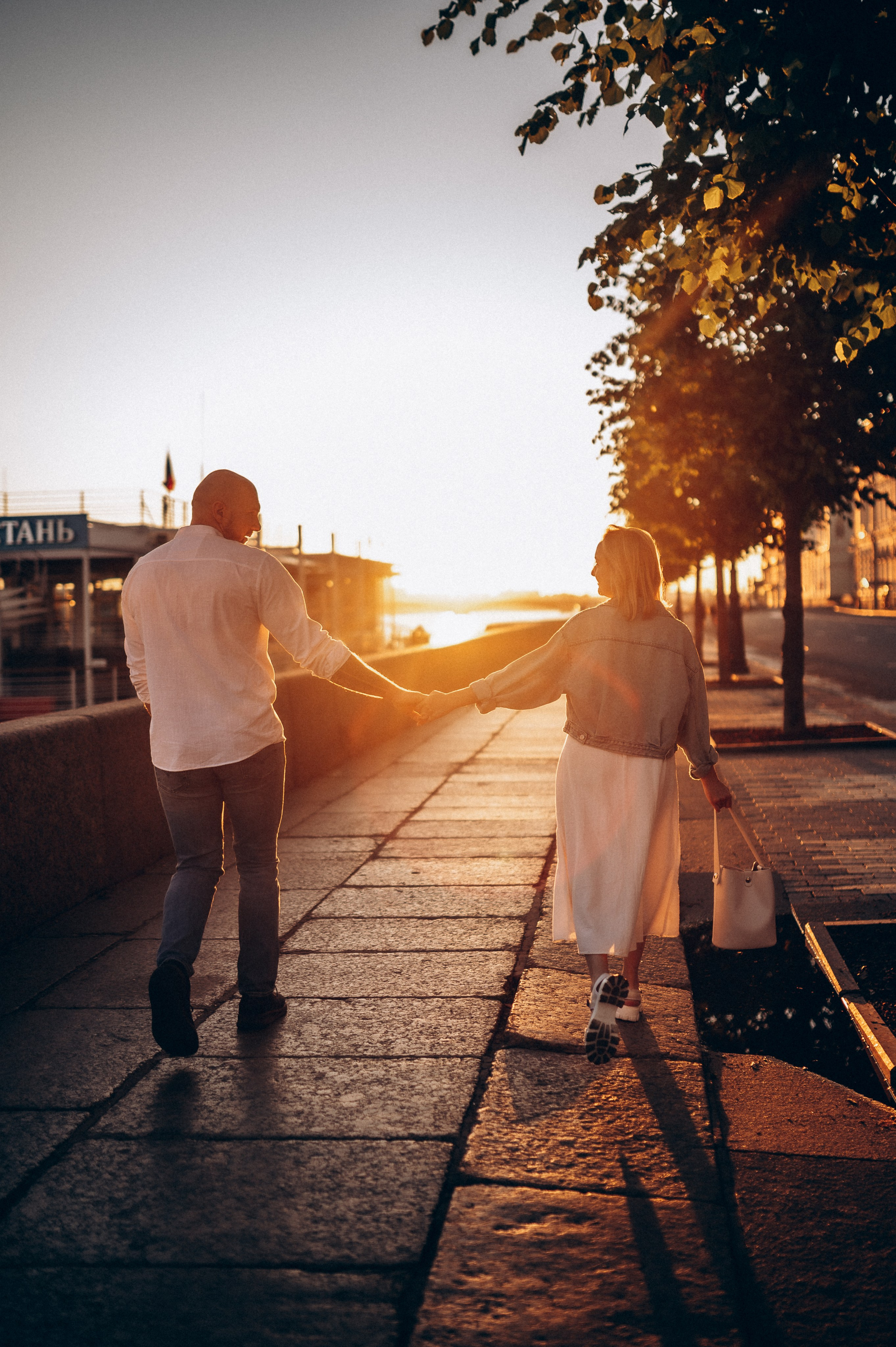 Лав стори Питер на рассвете. Фотограф ПИТЕР СПБ Надежда Баранова