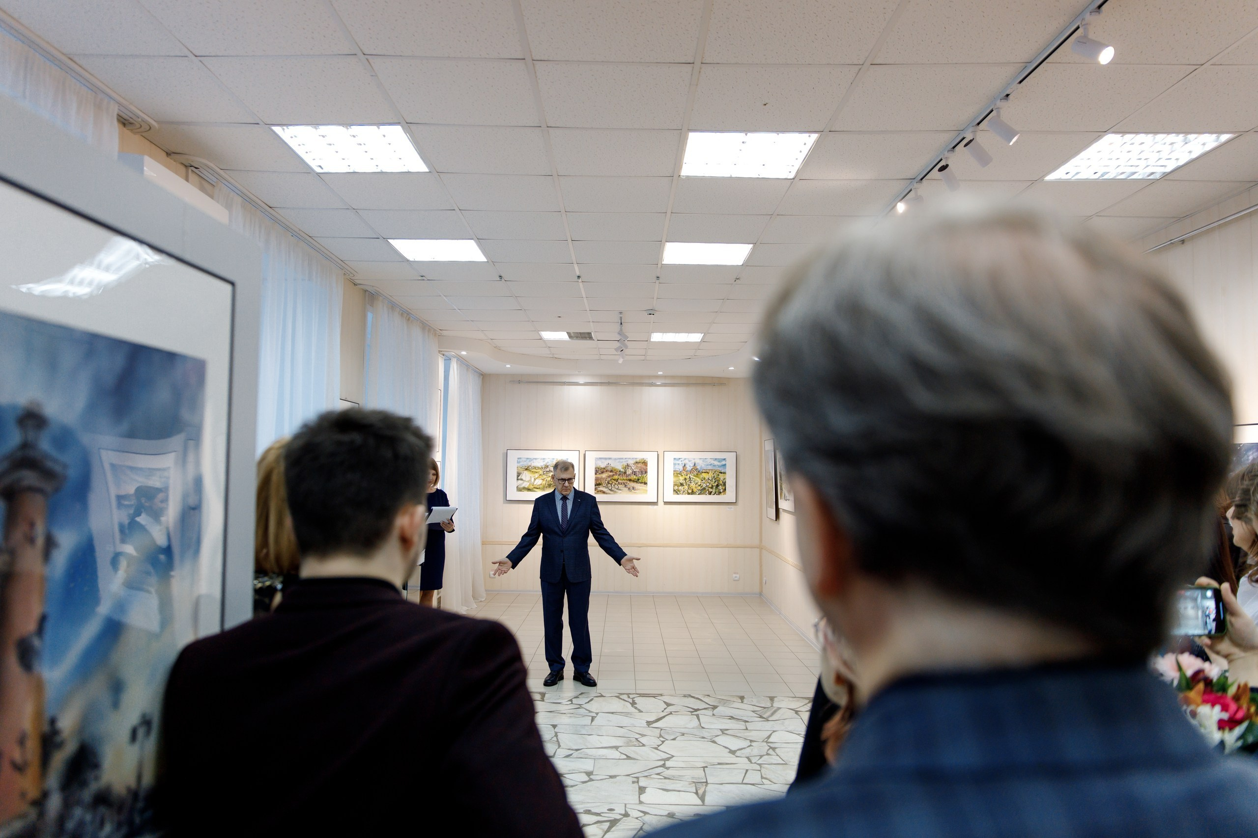 Первая персональная выставка. Главная