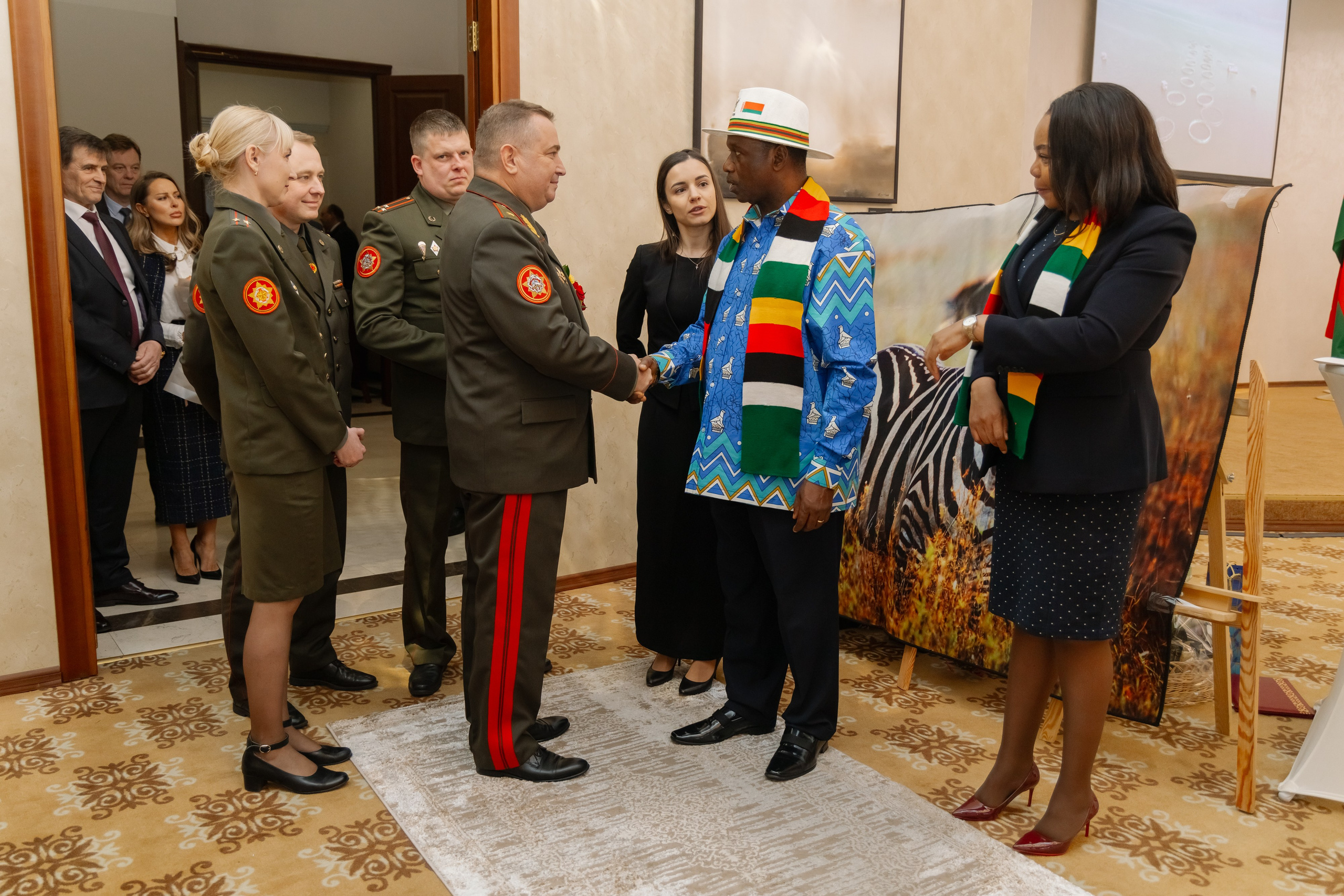 Фотосъемка делегации Посольства Зимбабве в Минске. Свадебный фотограф в Минске/Беларуси Сергей Спиридонов