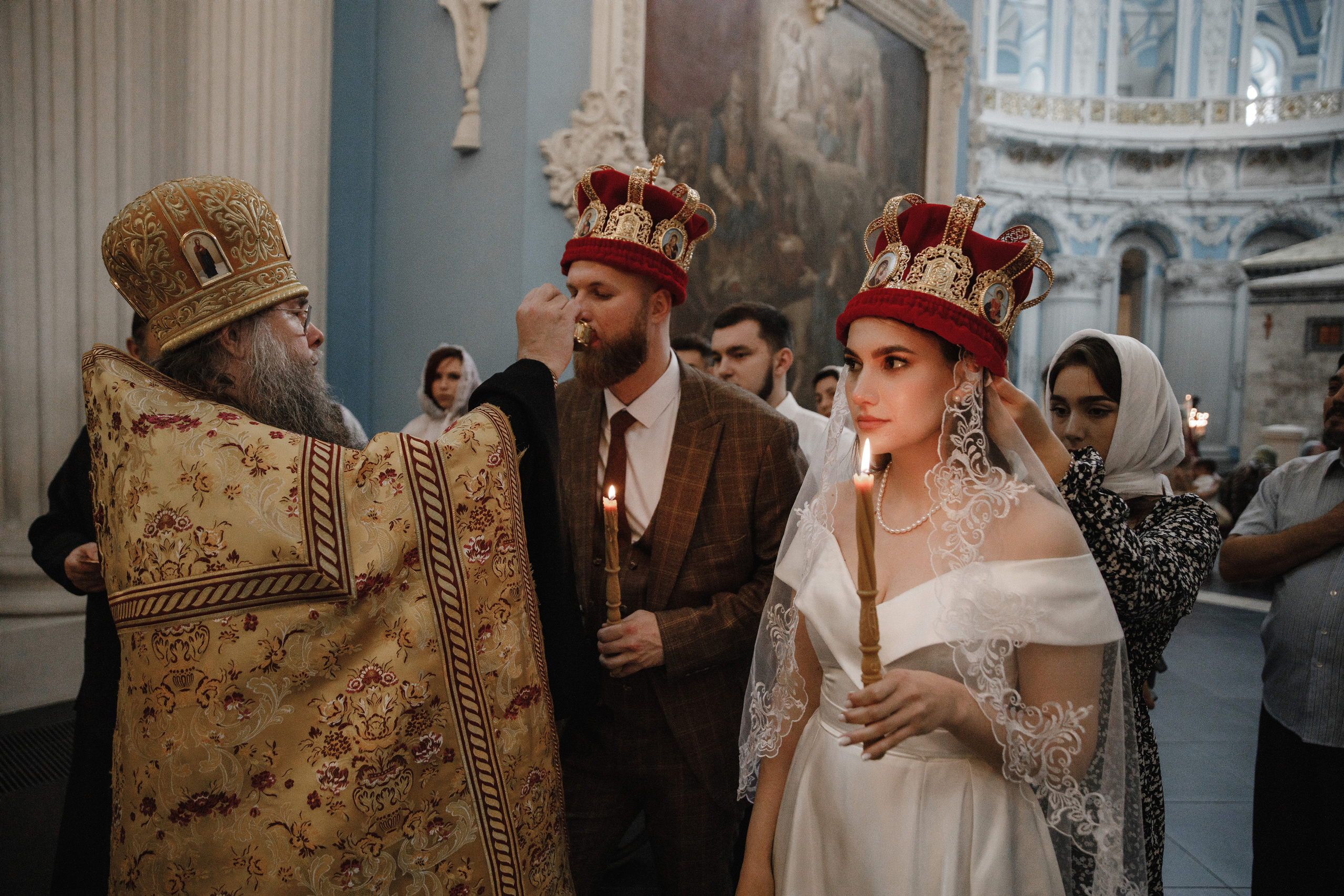 Венчание Дмитрия и Татьяны. Свадебный фотограф Фадеева Алёна