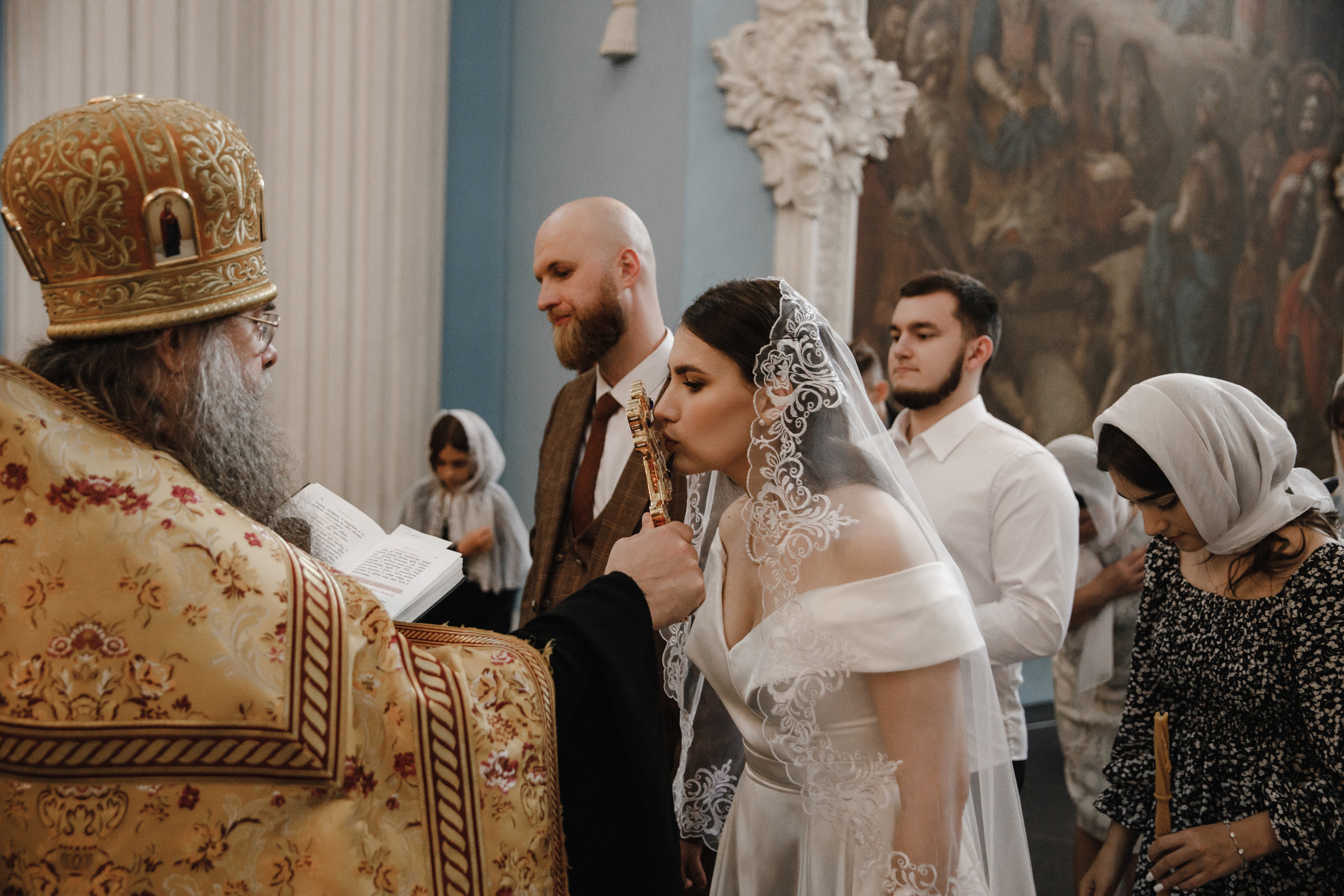 Венчание Дмитрия и Татьяны. Свадебный фотограф Фадеева Алёна