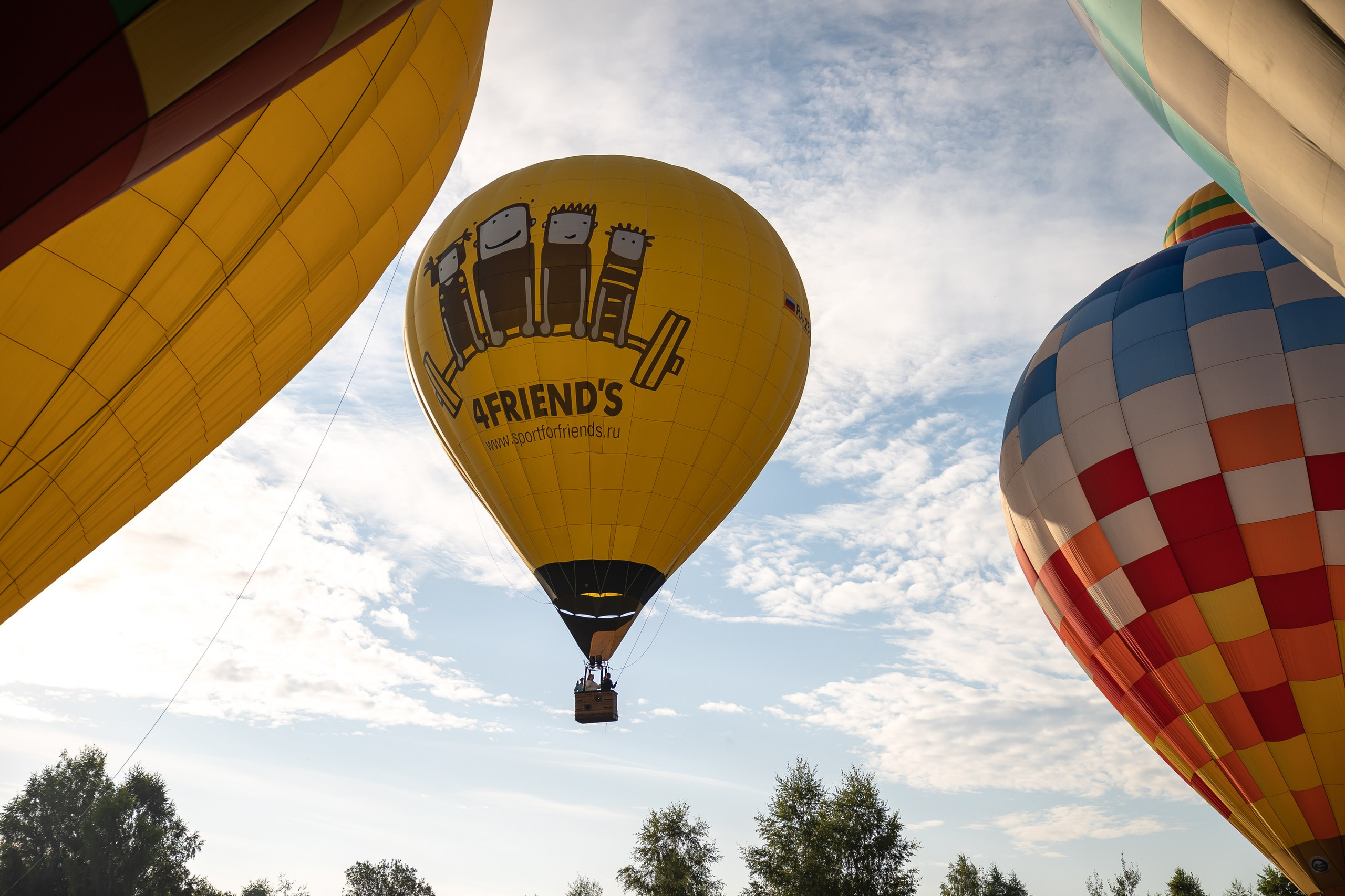 23-й фестиваль воздухоплавания «Золотое кольцо России» в Переславле-Залесском. Фотограф Владимир Охрименко