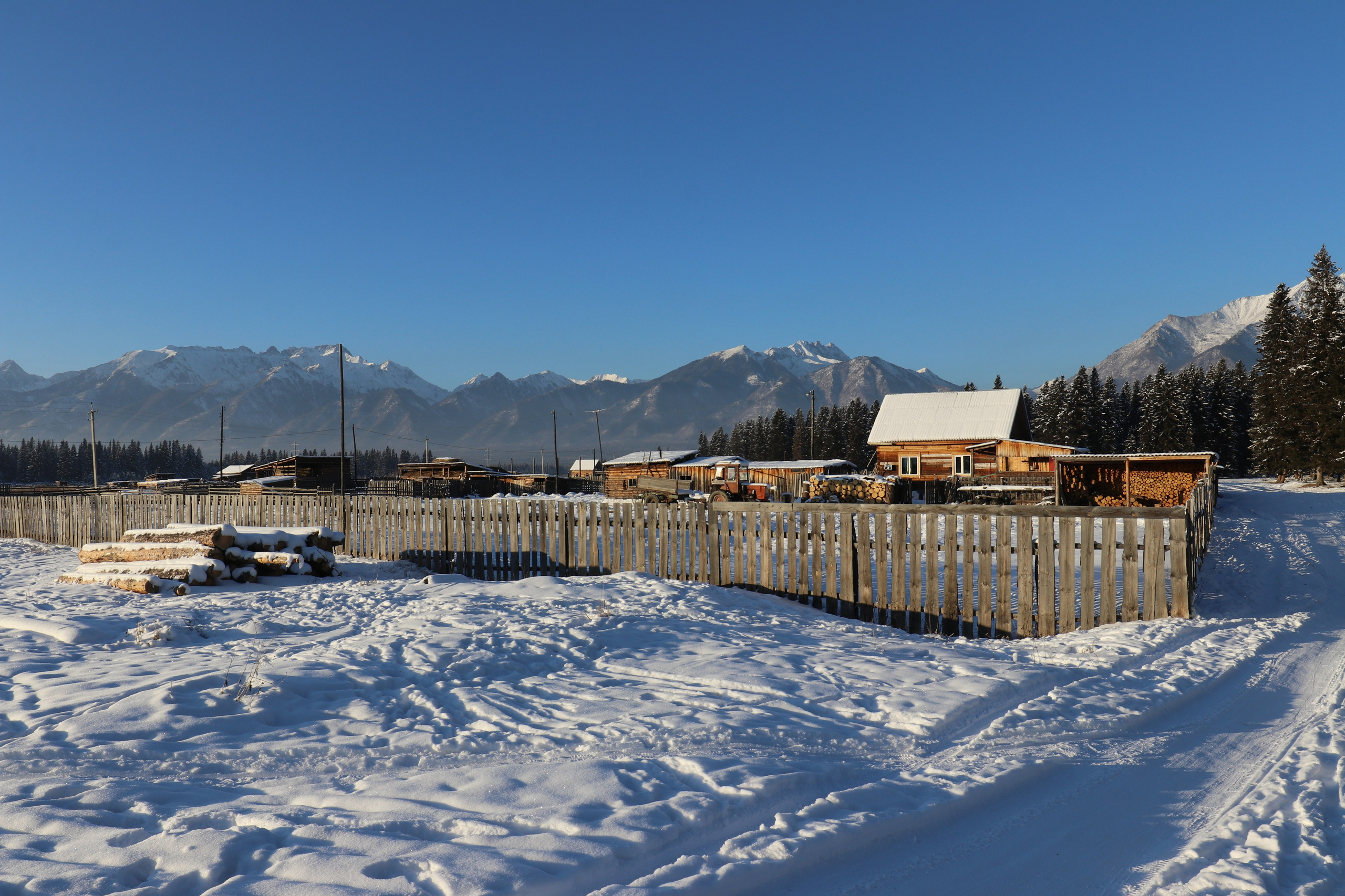 Аршан. Январь 2022. Путешественник-фотограф из Санкт-Петербурга Татьяна Свистулина