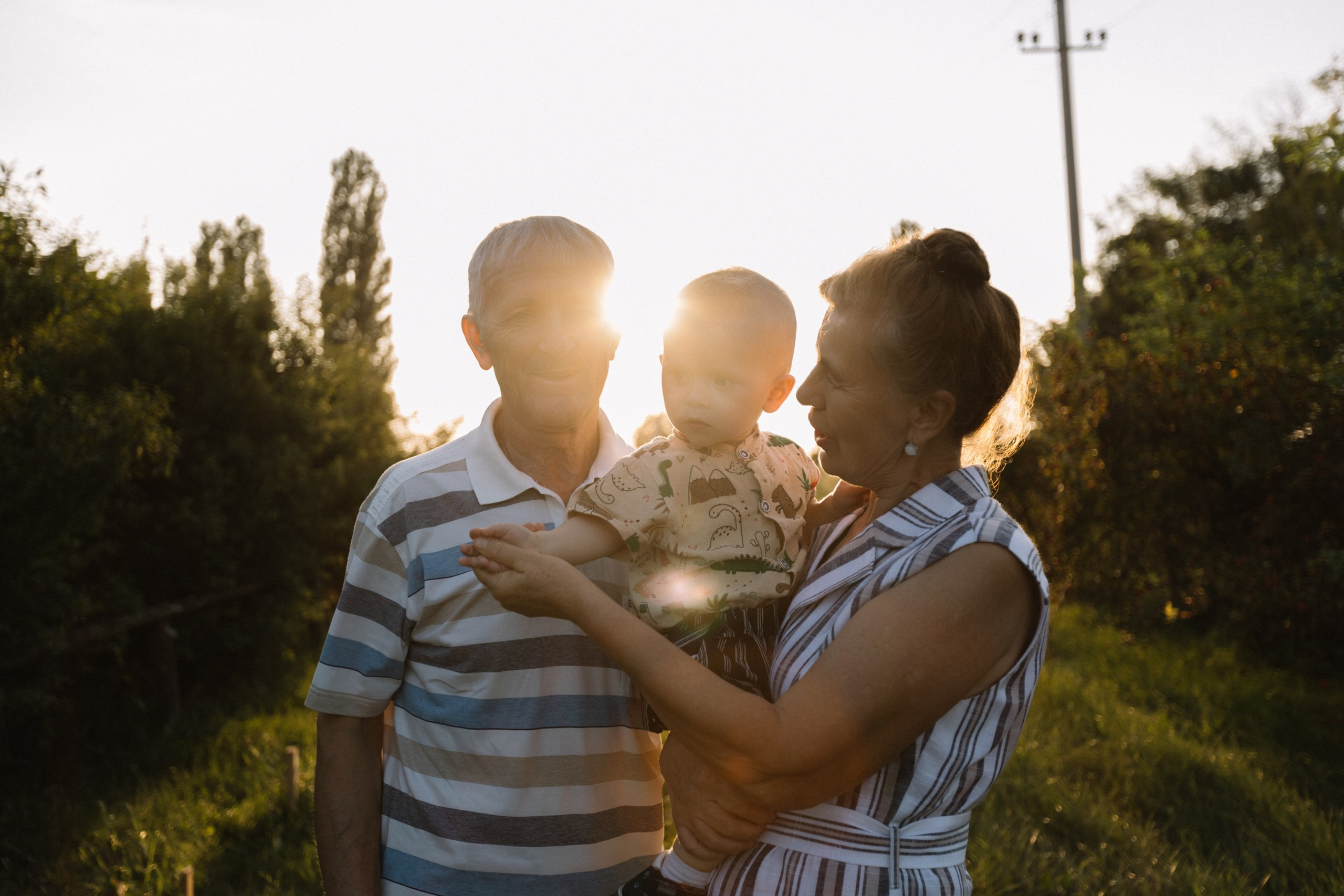 Бабушка и дедушка. Семейный фотограф Губкин/Старый Оскол