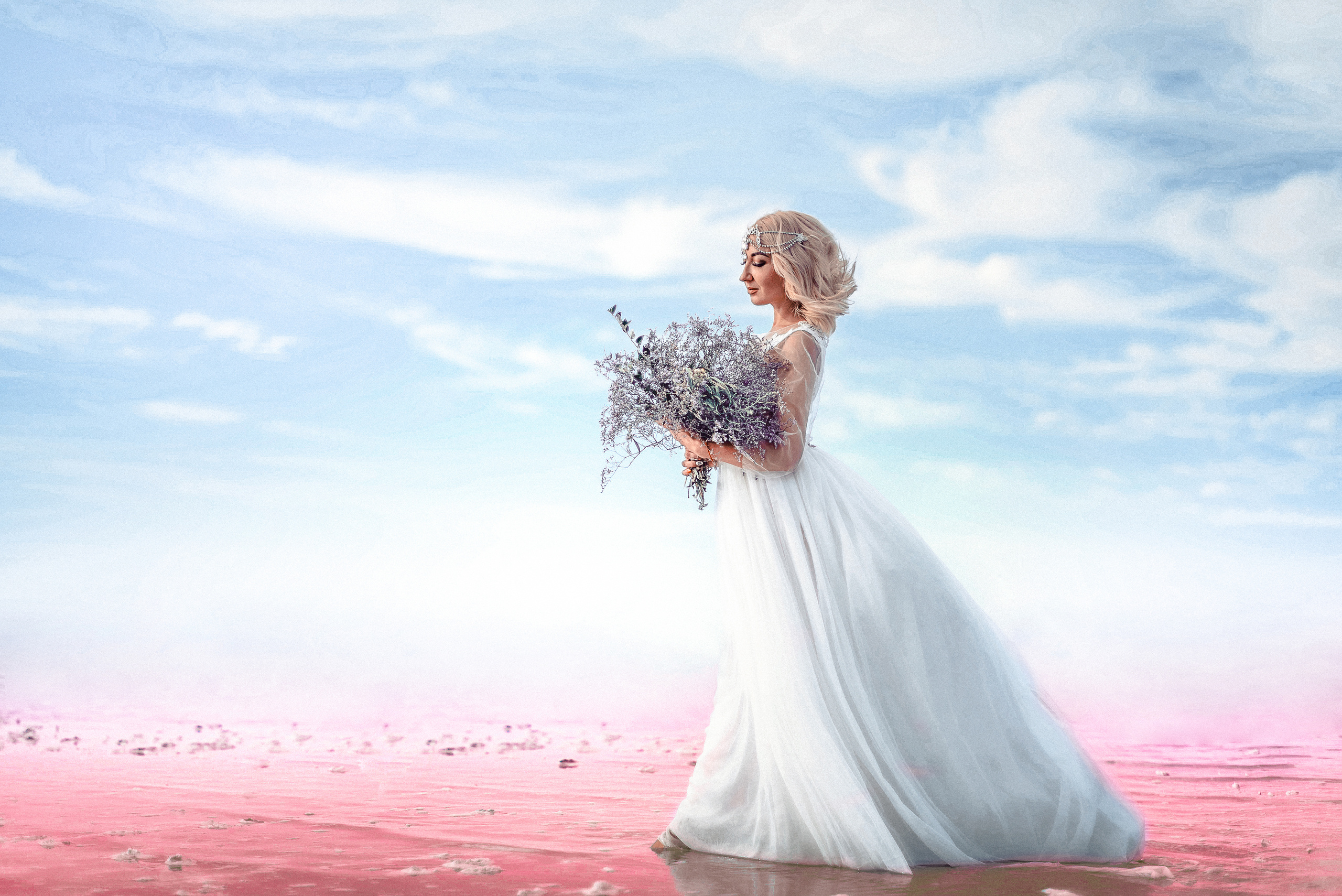 Розовые озера Крыма. Свадебный и семейный фотограф и видеограф, Крым, Москва, Санкт -Петербург