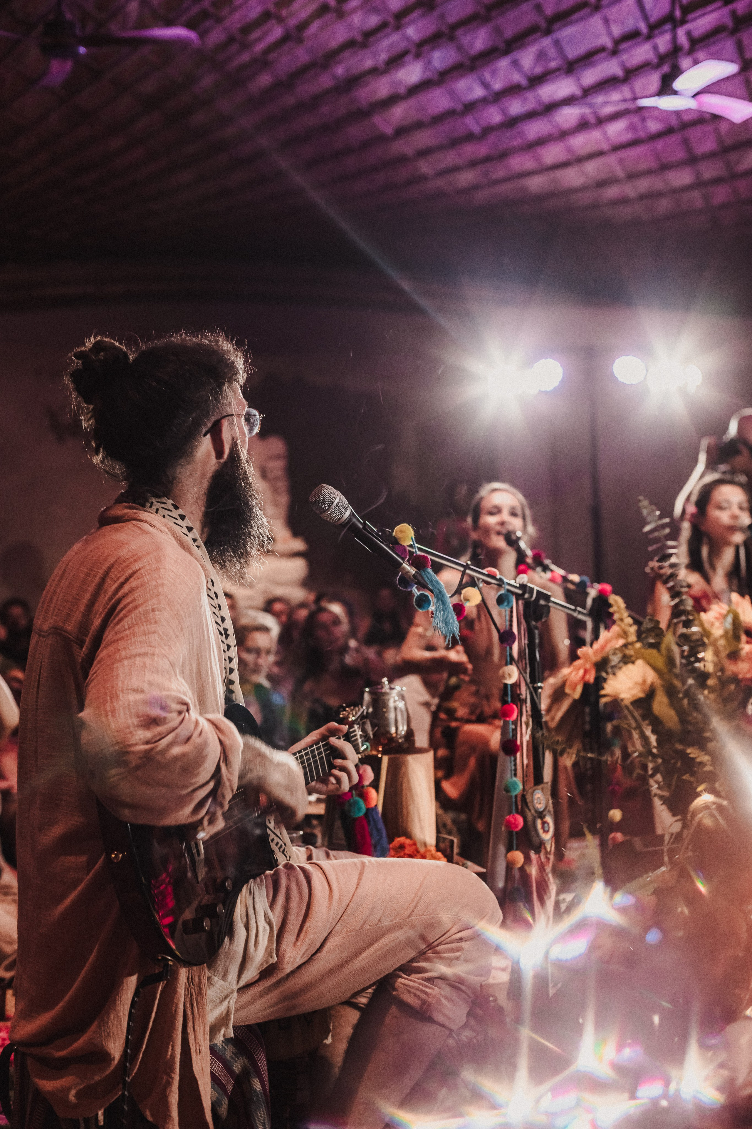 Hanuman Project kirtan at Alchemy march. Mariam Bagdasaryan