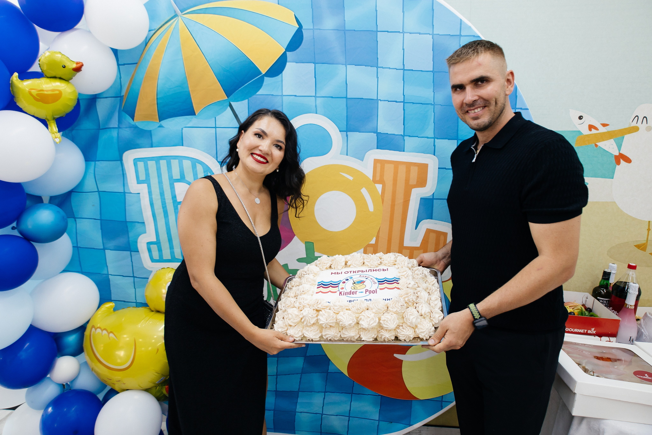 Открытие бассейна. Фотограф в Иркутске