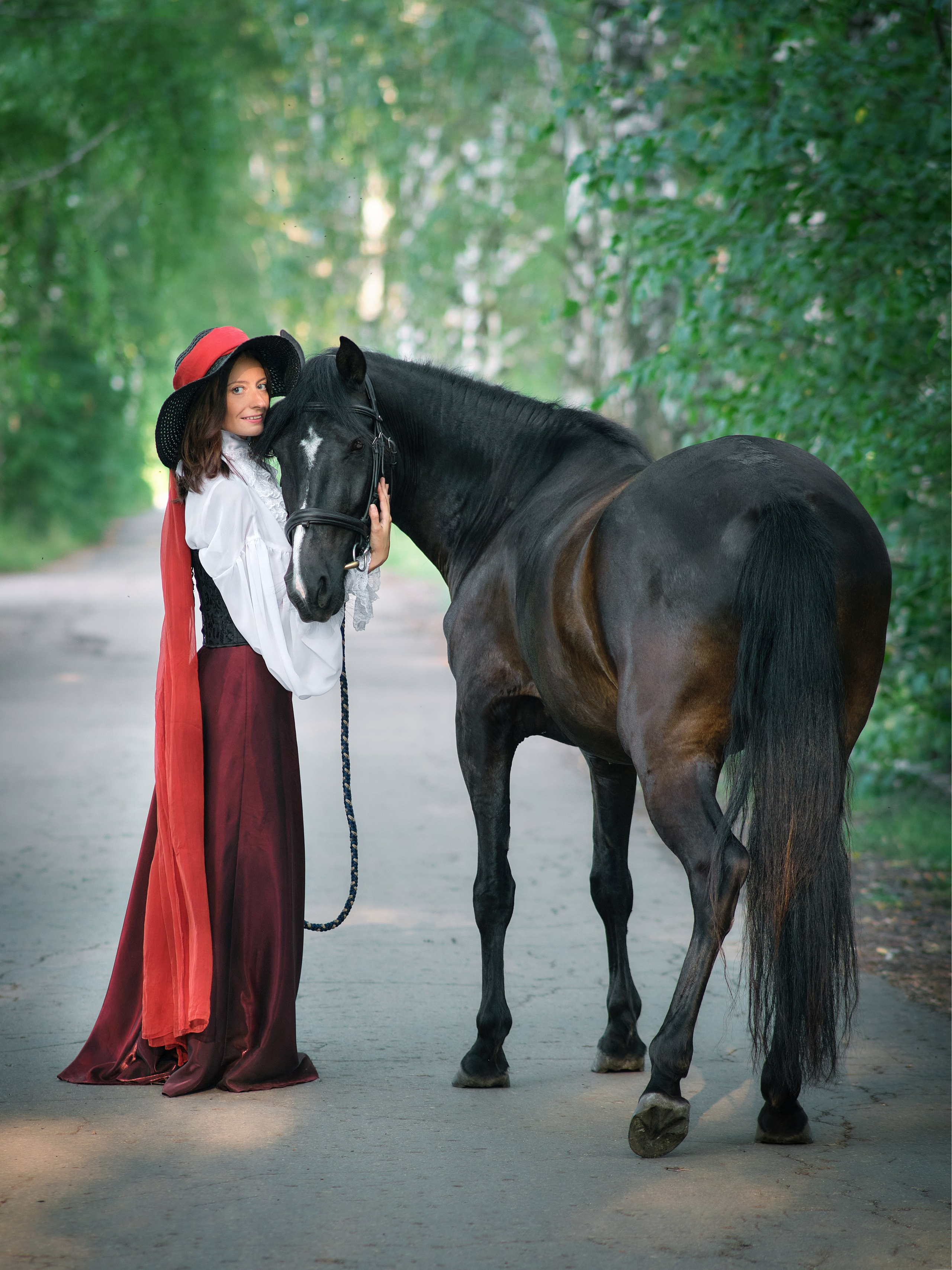 С лошадьми. Семейный и портретный фотограф в Новомосковске и Узловой Михеева Татьяна