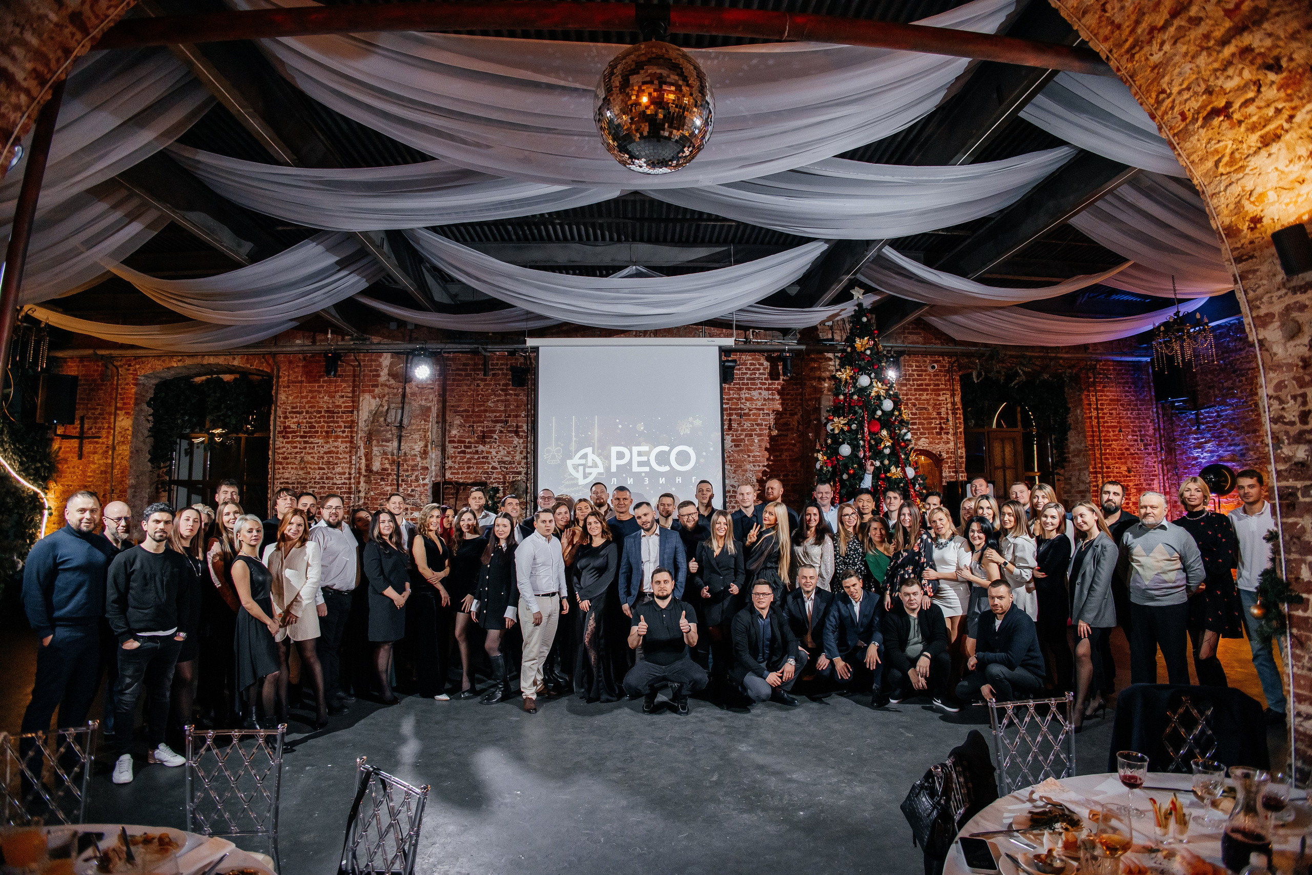 Новогодний Корпоратив «РЕСО ЛИЗИНГ». Фотограф в Санкт-Петербурге Виктория Безверхая