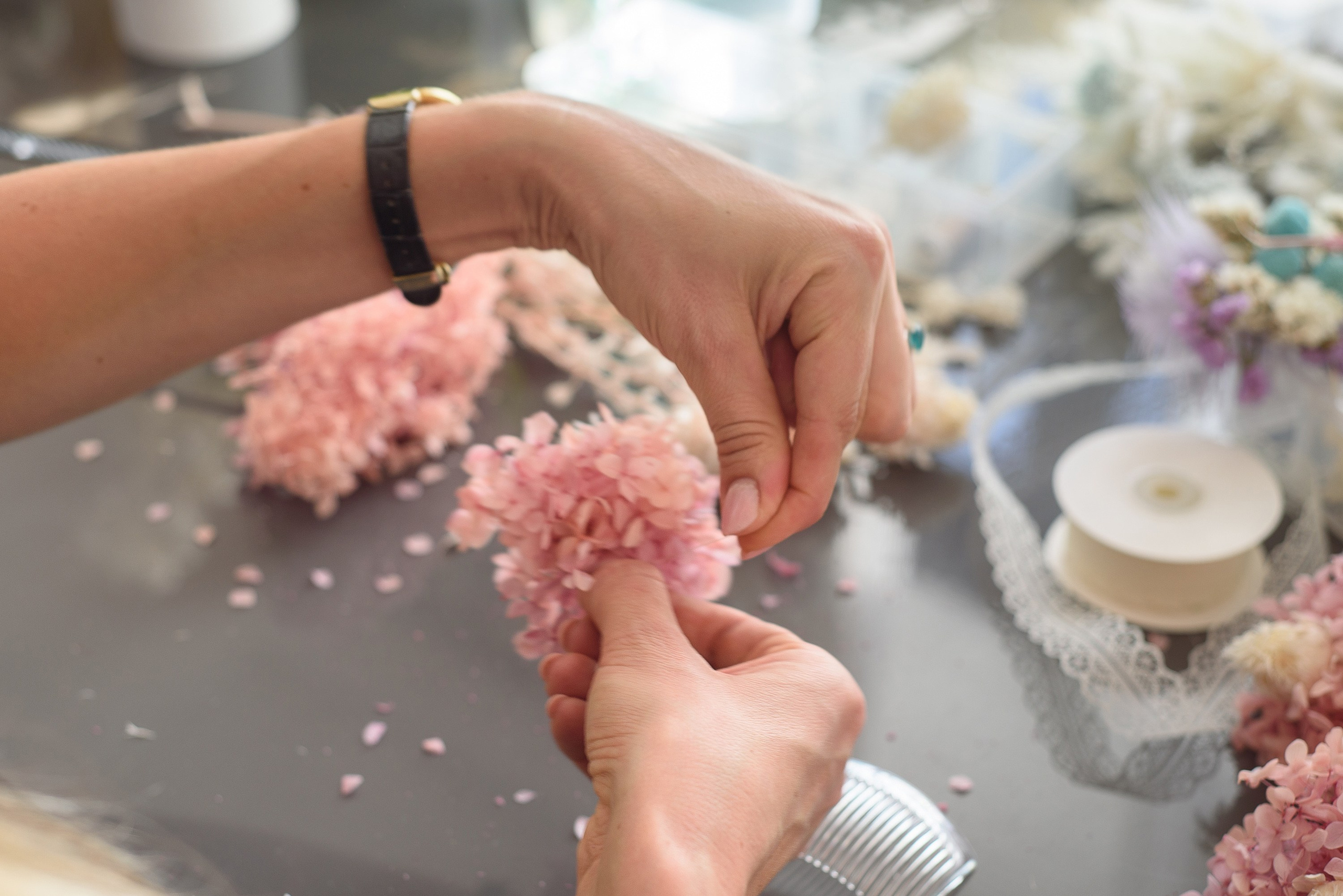 Мастер-класс в подарок. Флористическая симфония. Авторские украшения