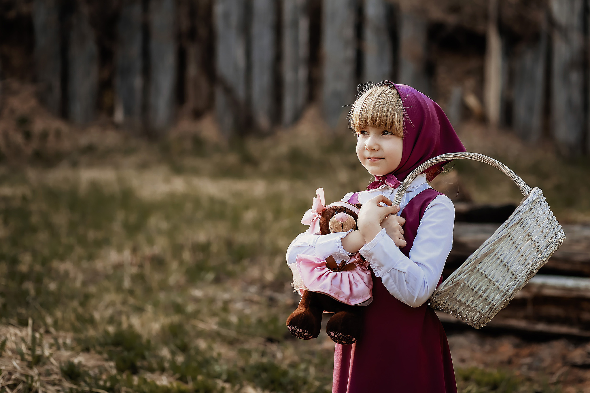 Маша и медведь. Свадебный Церковный Семейный фотограф Светлана Былова Москва- Смоленск