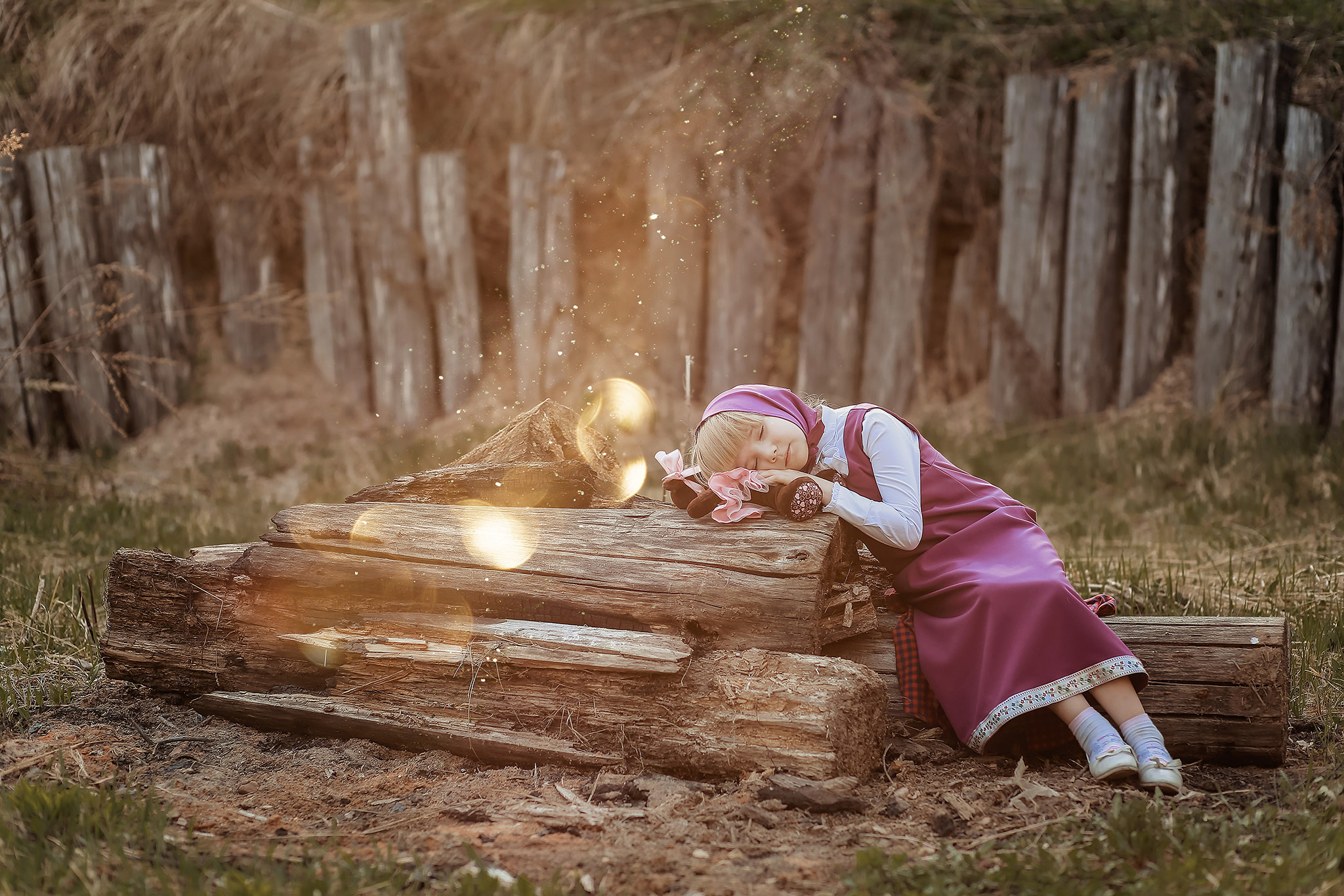 Маша и медведь. Свадебный Церковный Семейный фотограф Светлана Былова Москва- Смоленск