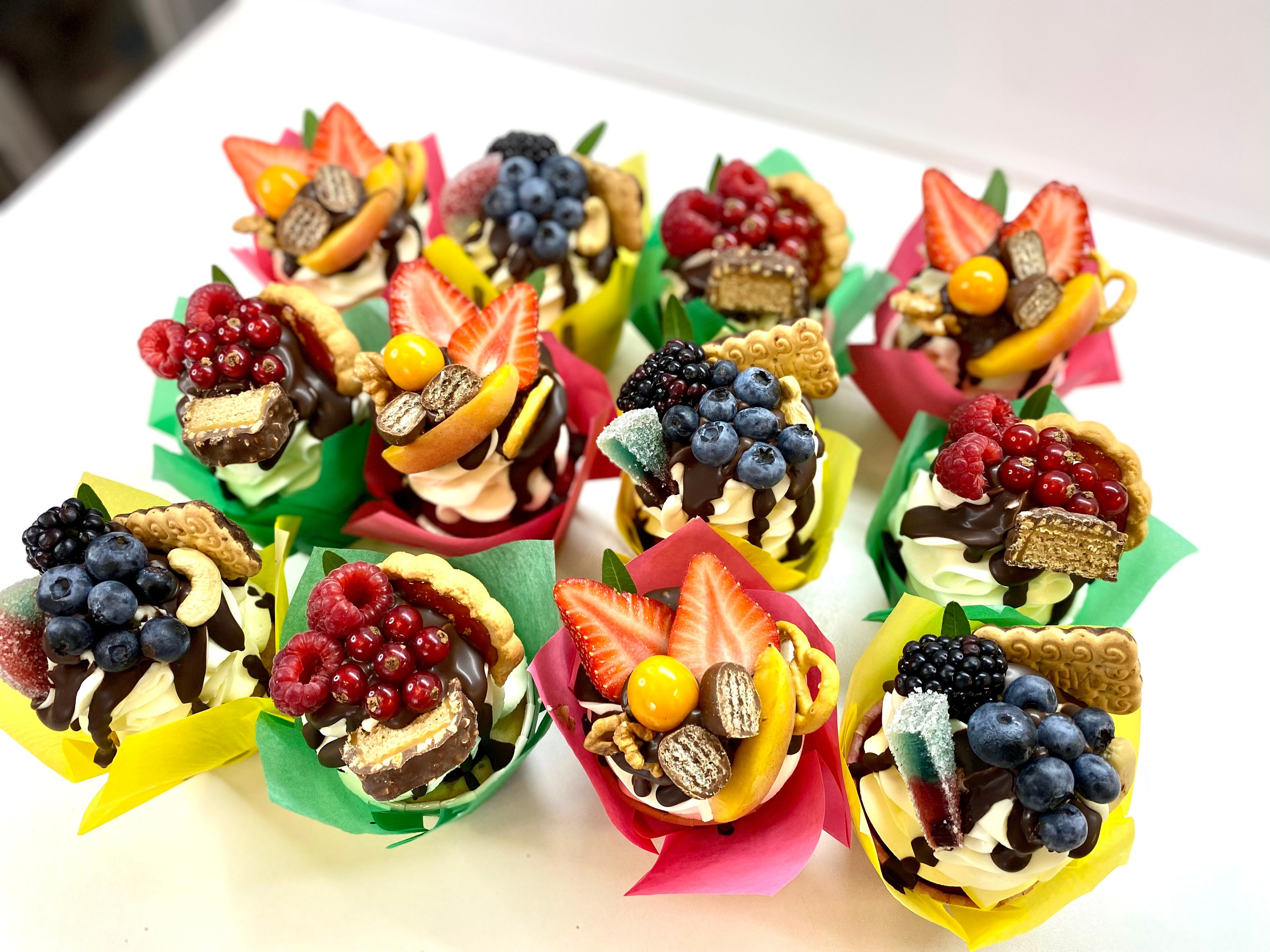 Капкейки стандартные. Katyasugarsugar капкейки, зефир, торты Москва