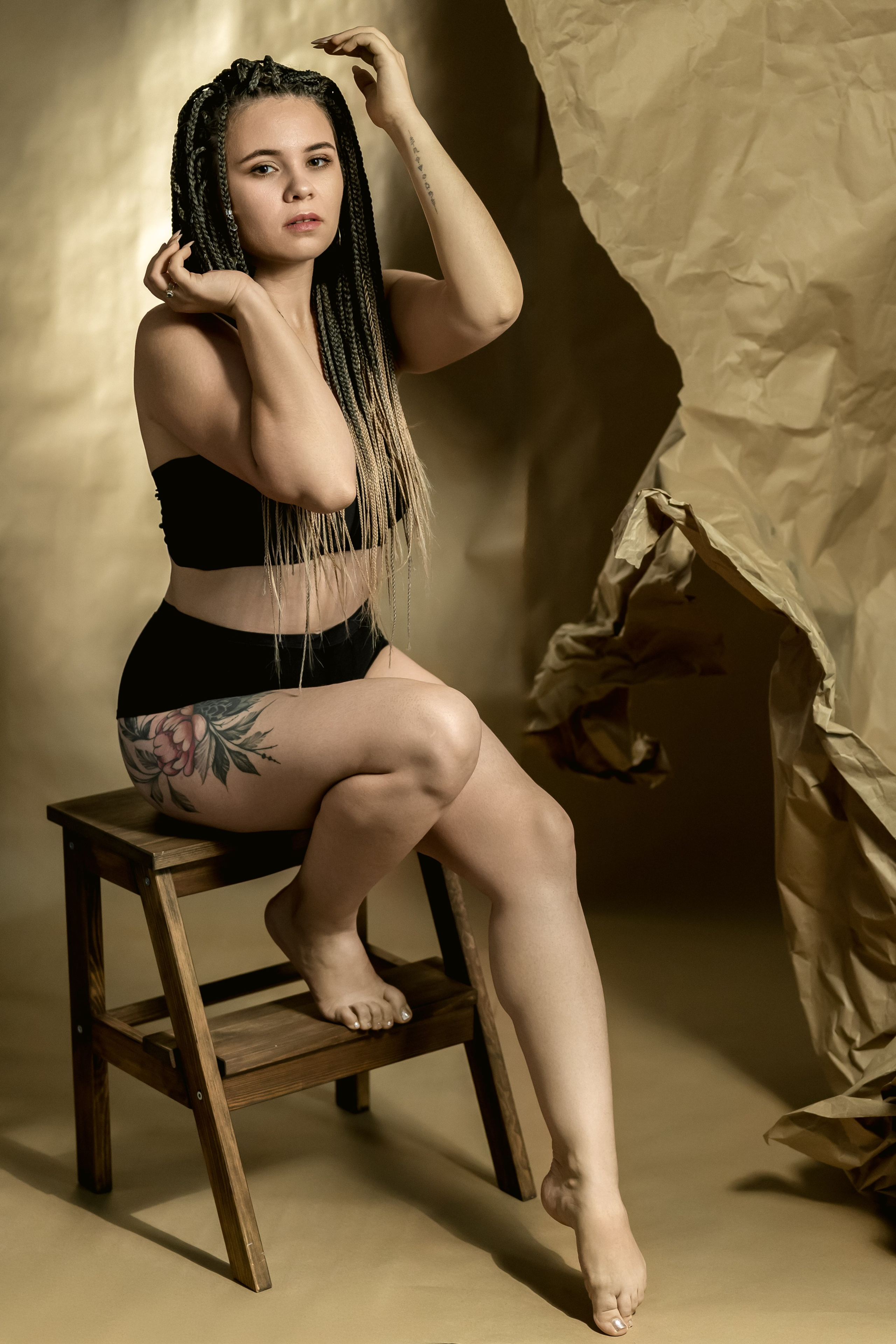 Элла и история кос. Фотограф Регина Барская, Калуга