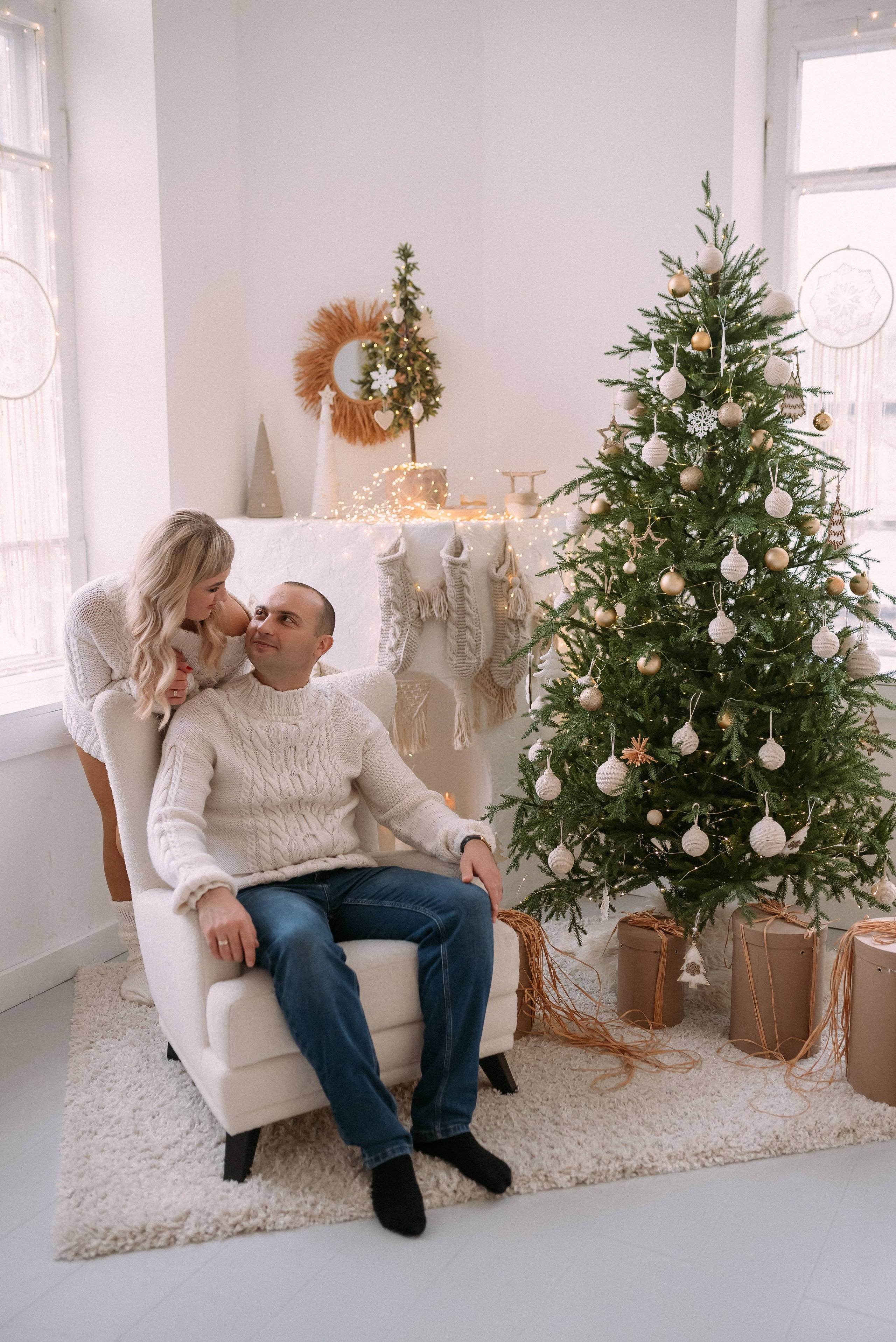 Семейная новогодняя съёмка. Свадебный и семейный фотограф в Симферополе Дарья Маркова