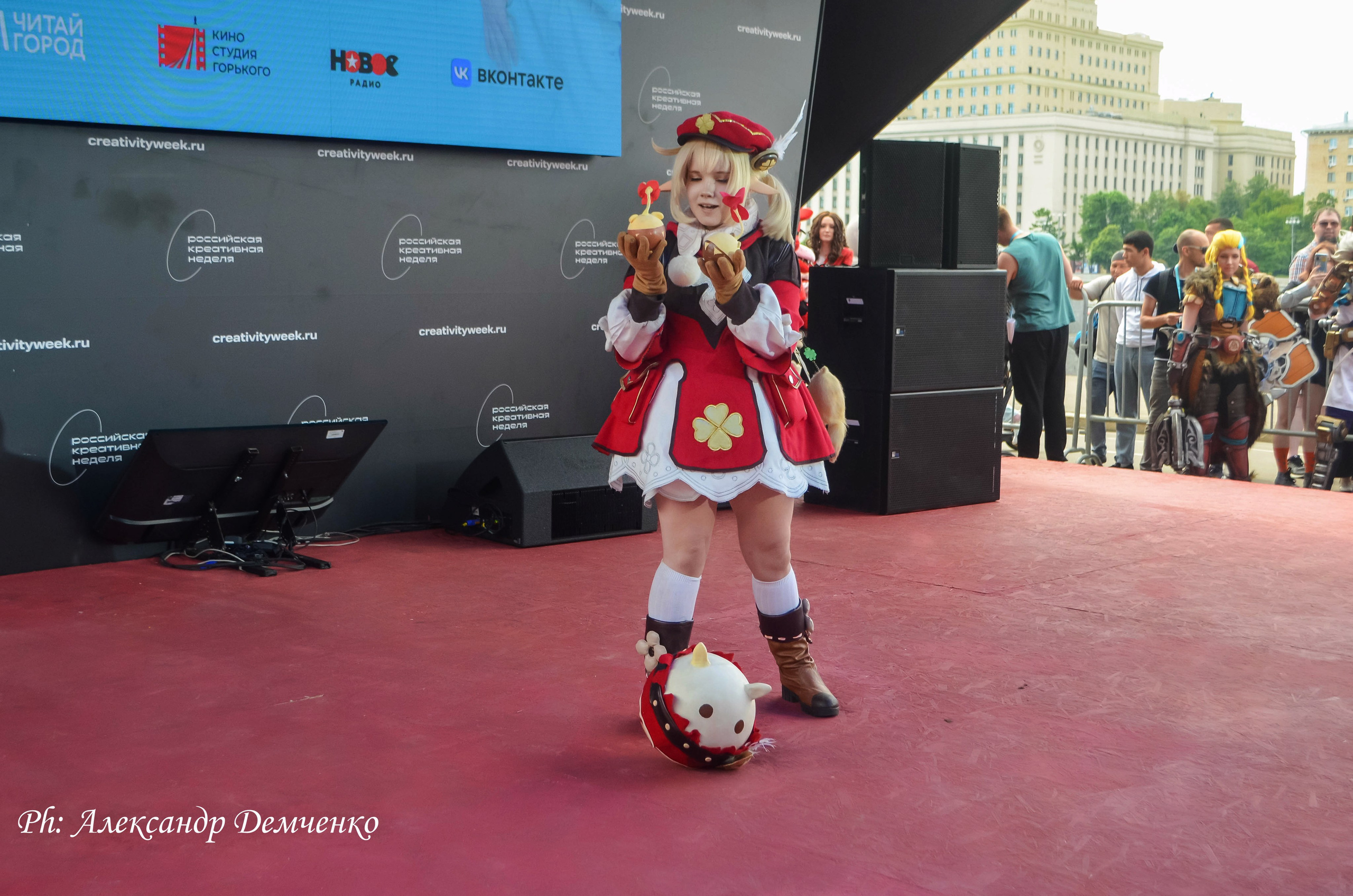 Фотосессия сцены в Москве на разных репортажных мероприятий