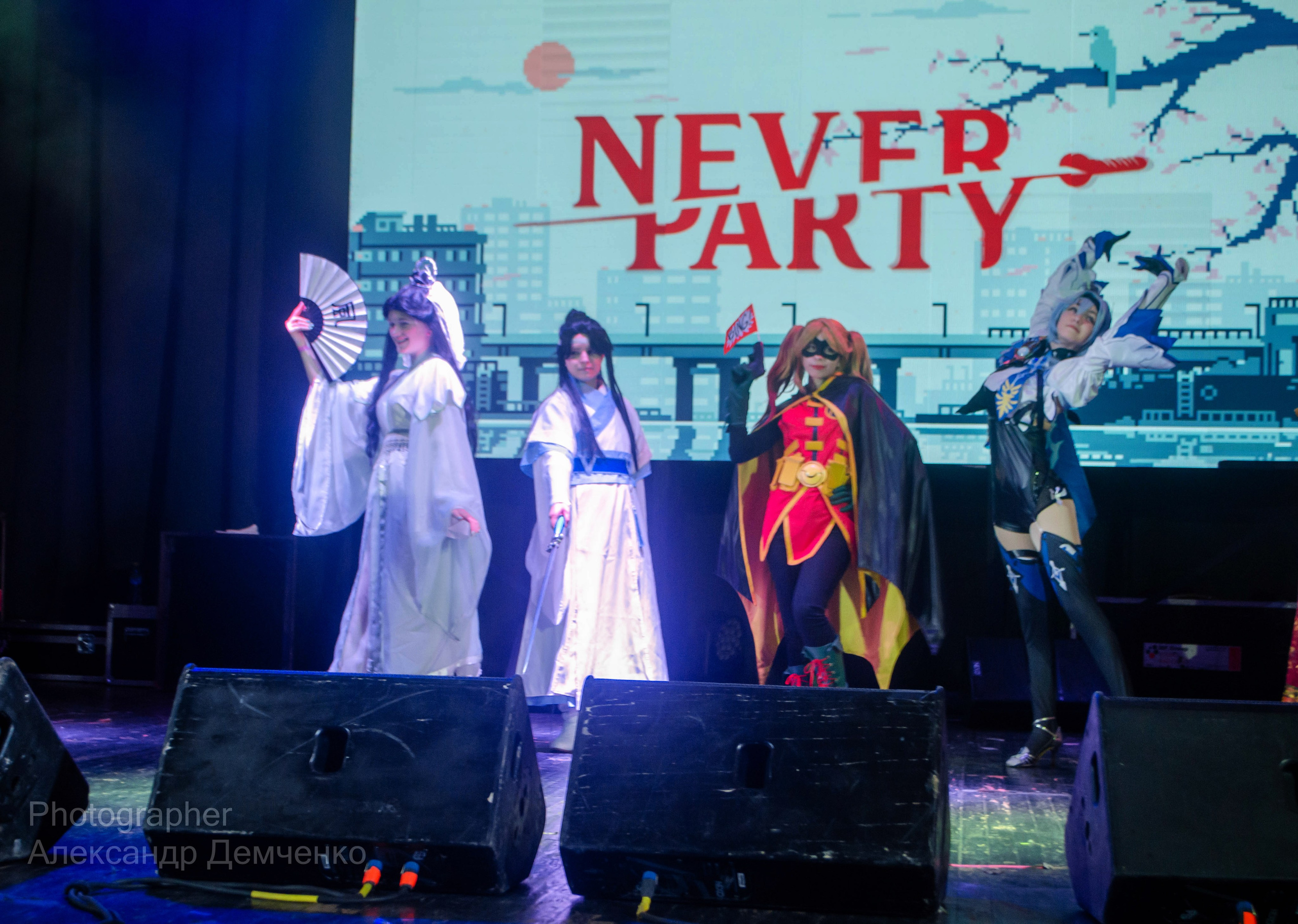 Фотосессия на фестивале косплея Never Party 3.0 в Москва