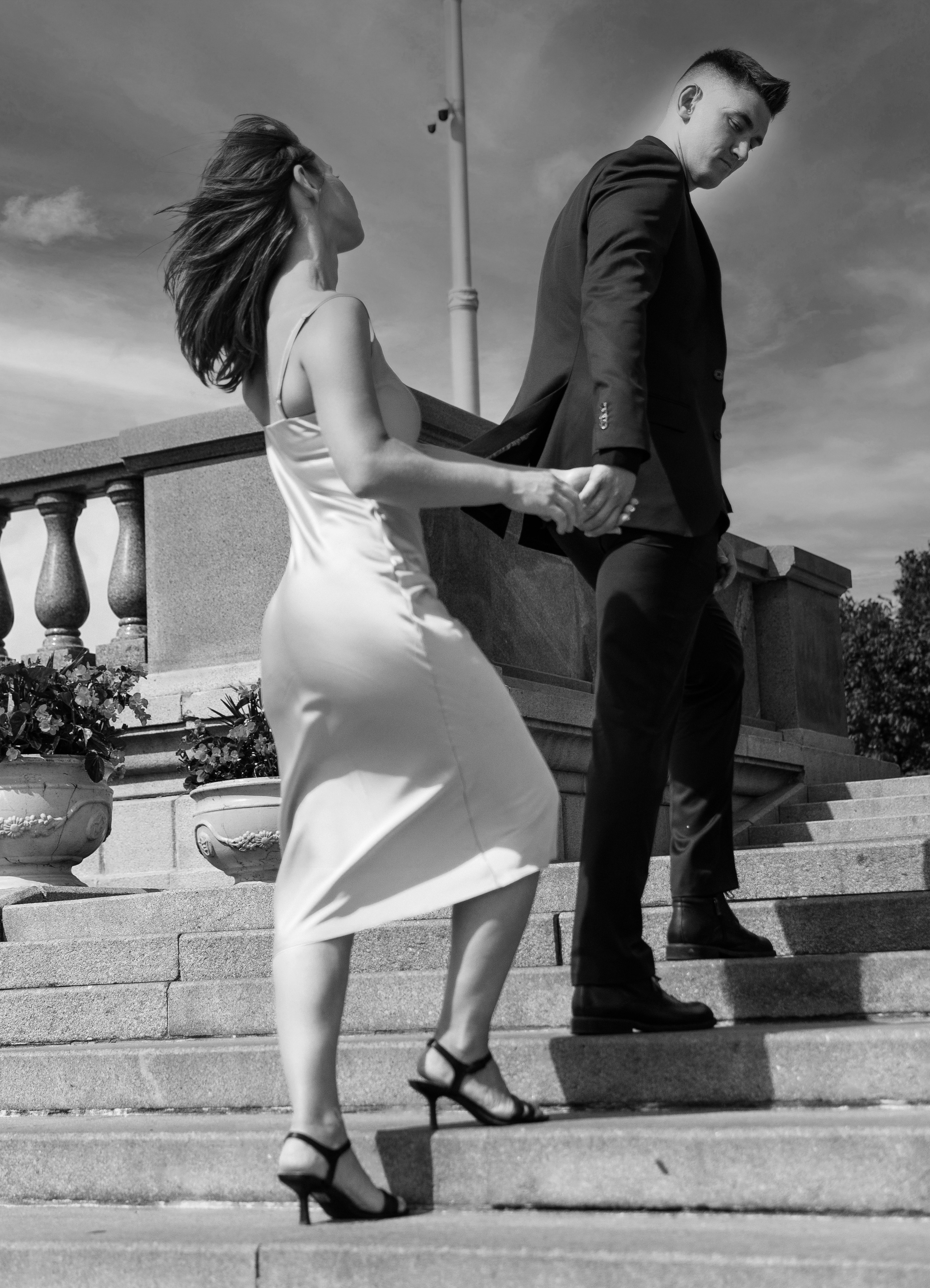 Черно-белая фотосессия в студии в Москве и Дмитрове