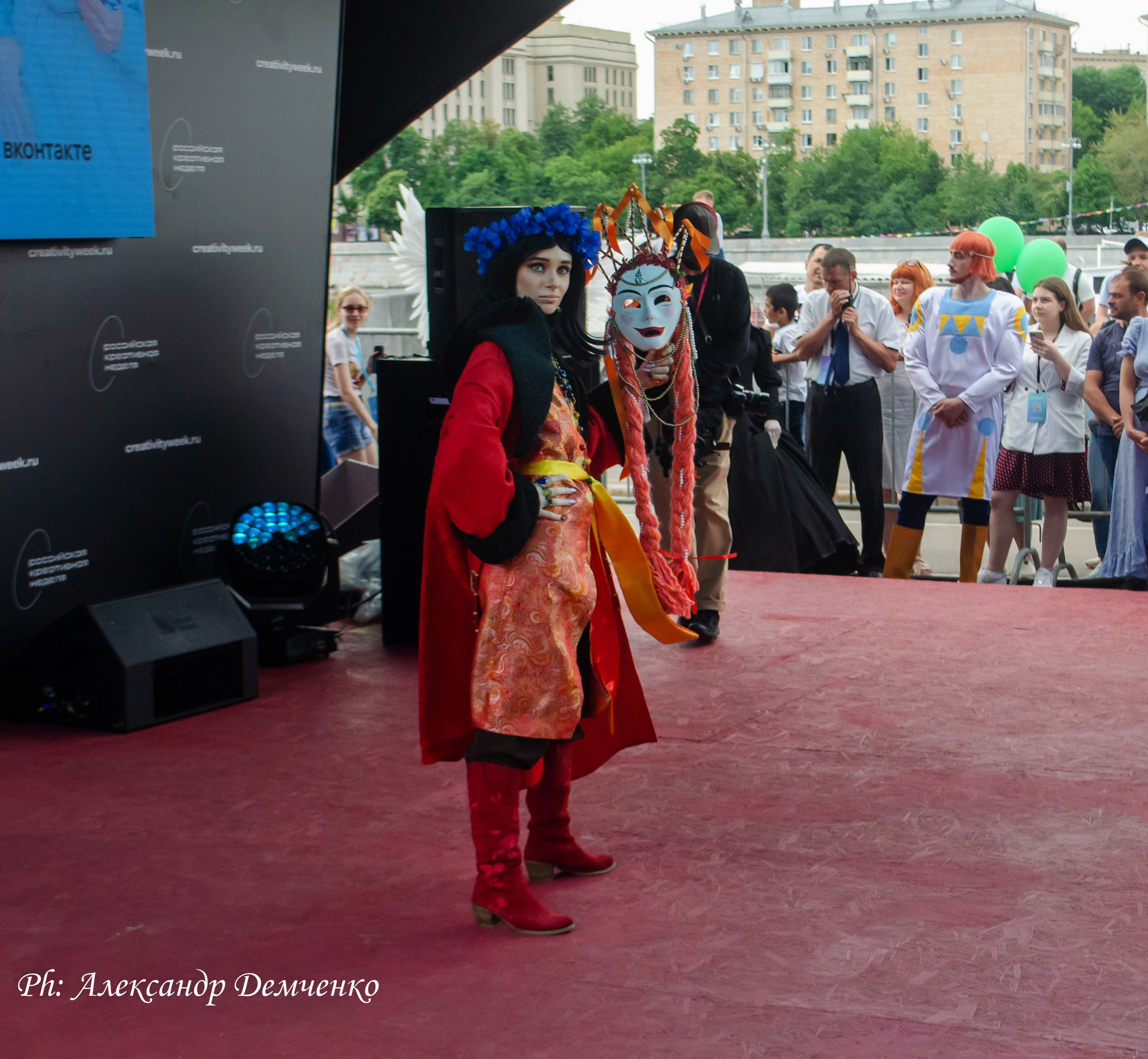 Фотосессия в Парке Горького на Лидеры молодого контента