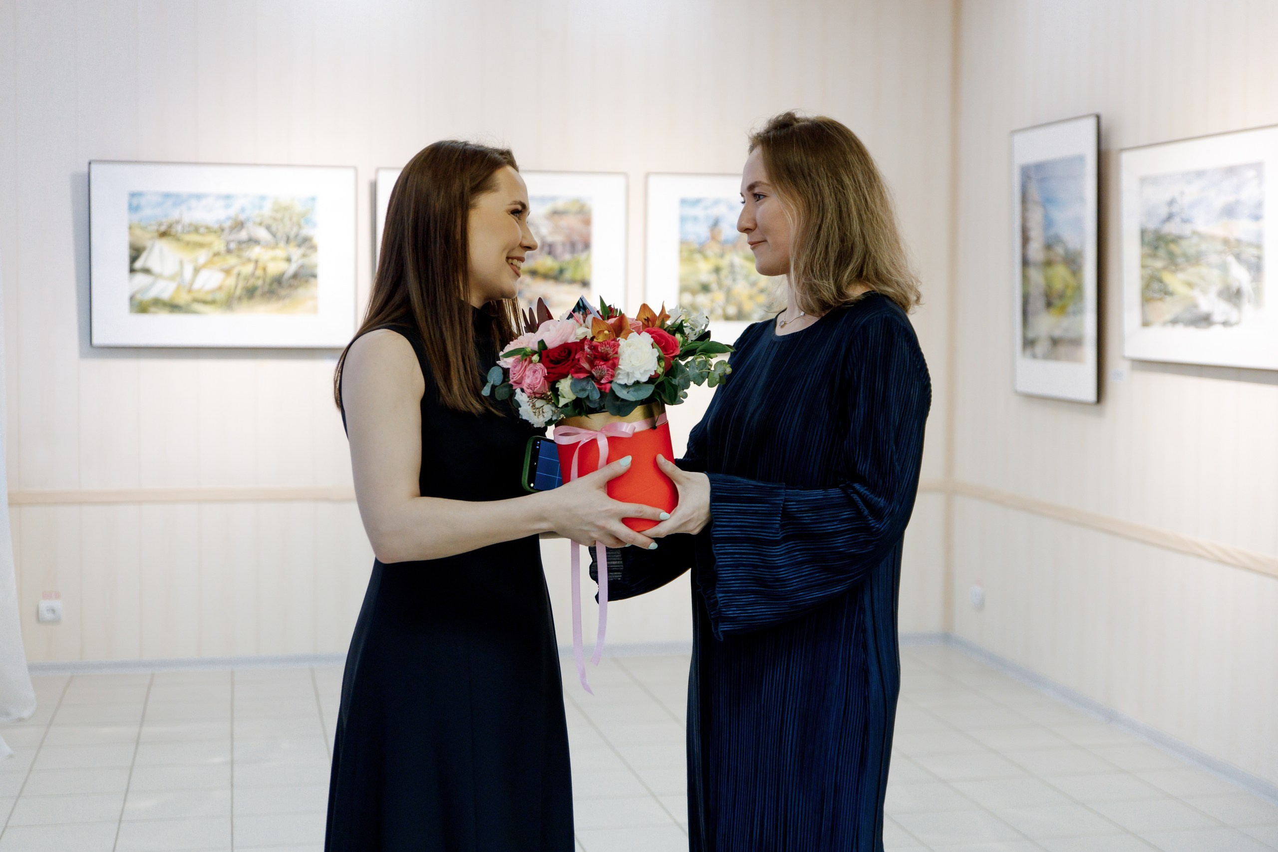 Первая персональная выставка. Главная