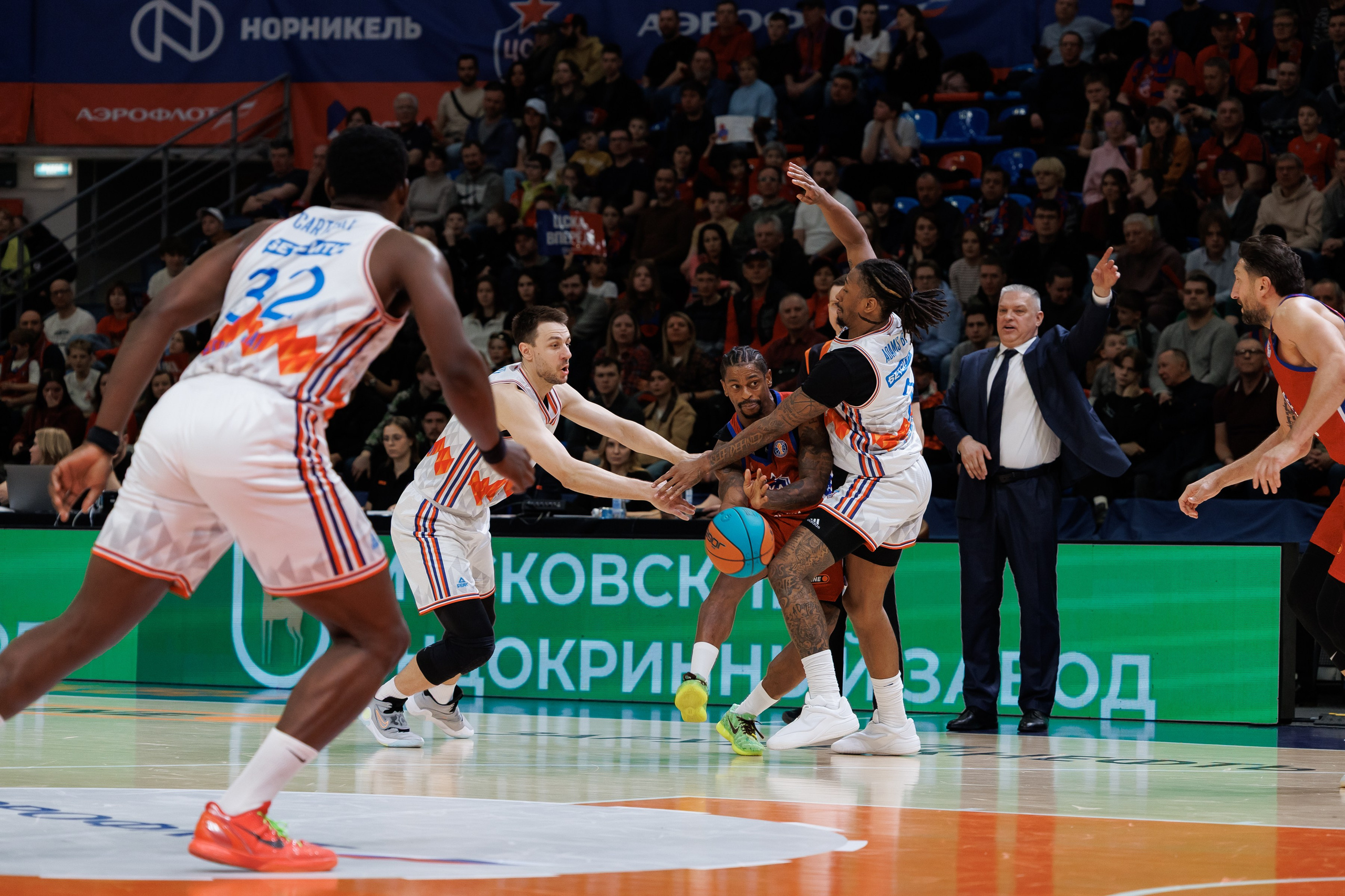 Баскетбол. ЦСКА — ПАРМА