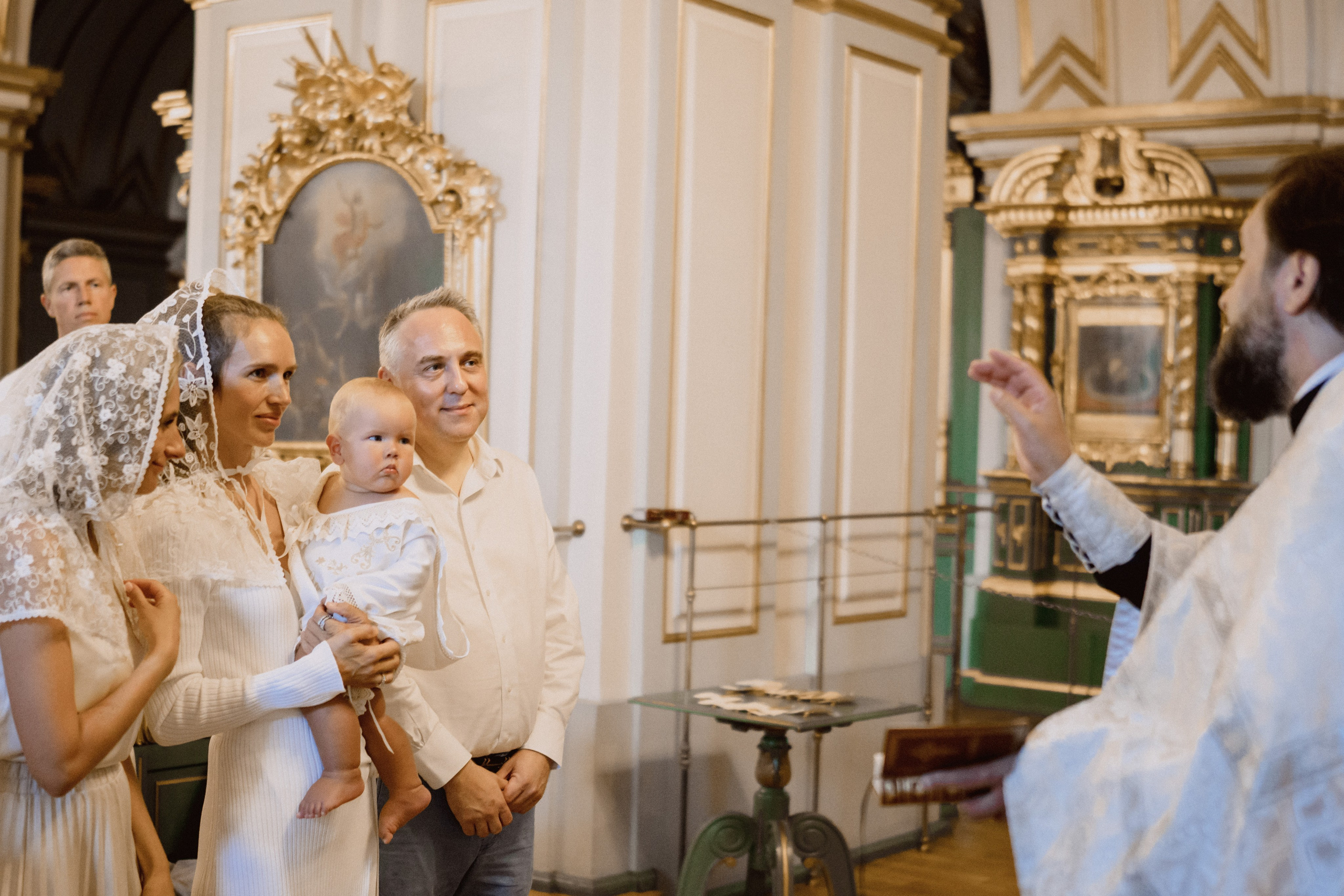 Крещение в Никольском соборе. Семейный фотограф и видеограф Алёна Ким