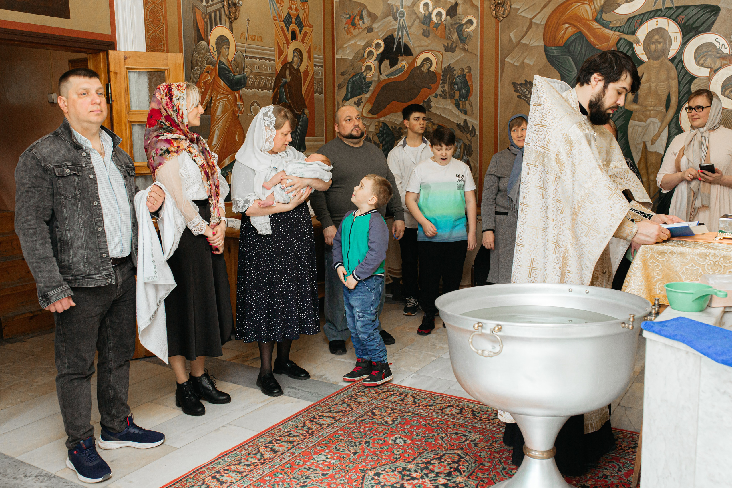 Крещение Люберцы. Свадебный и семейный фотограф