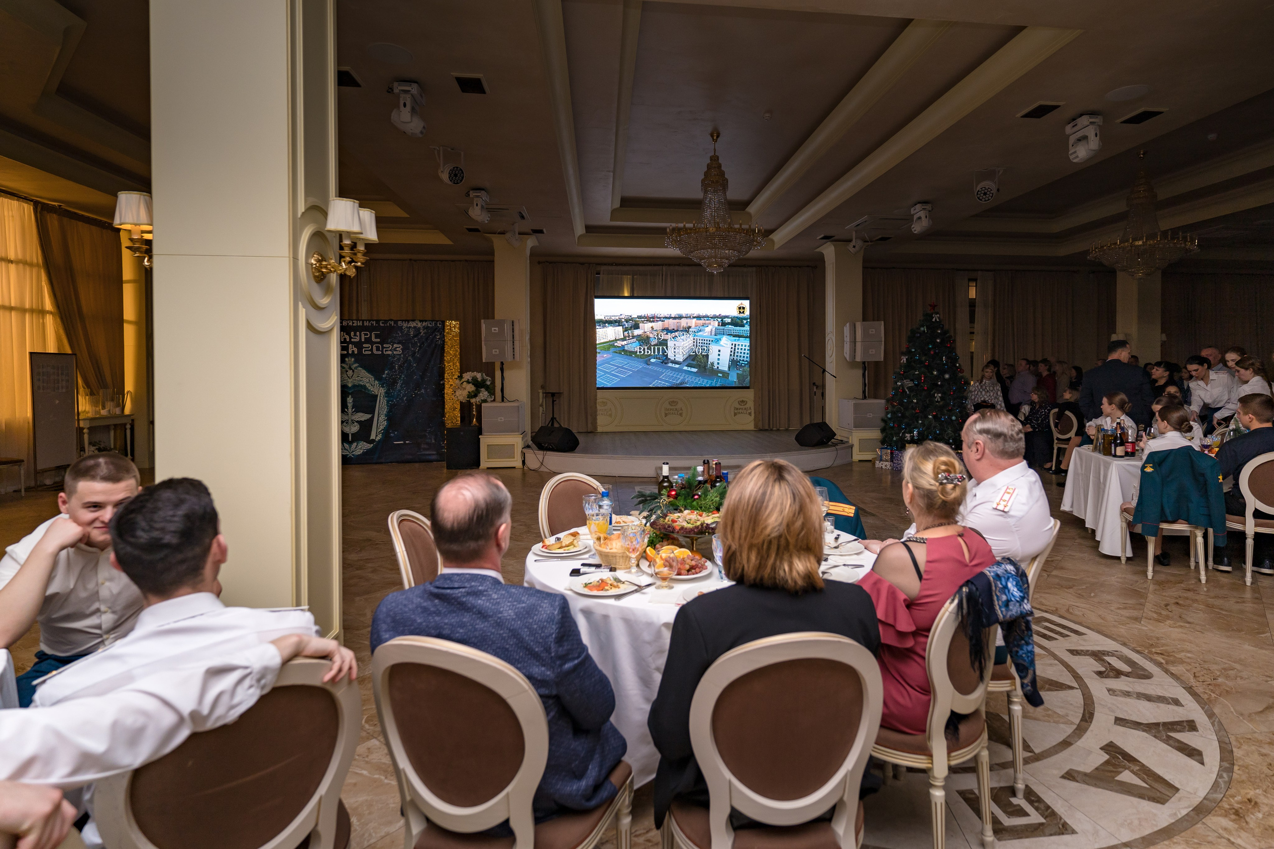 Фотосъемка выпуска военной академии и вручение дипломов