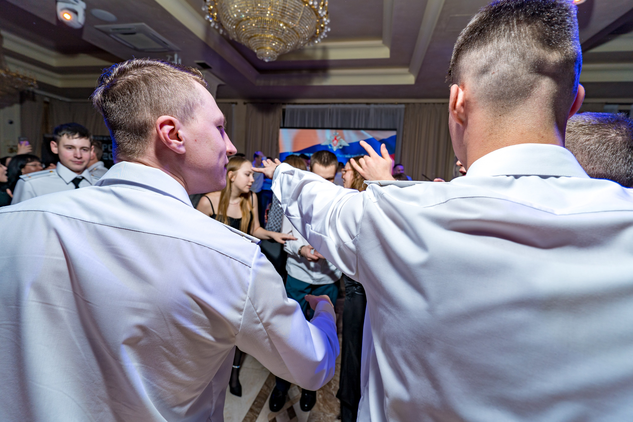 Фотосъемка выпуска военной академии и вручение дипломов