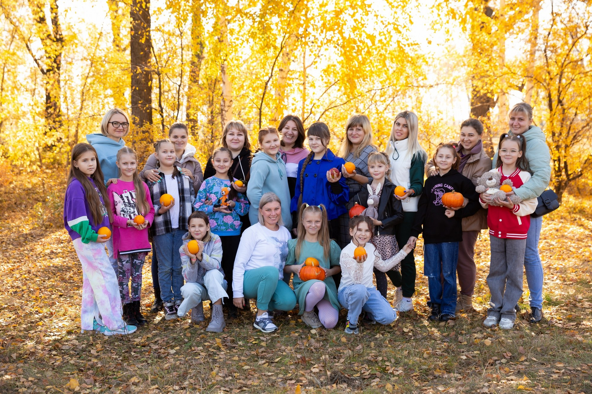 Осенняя фотосессия для 4 класса лицея № 12. СИГМА | Студия выпускных альбомов Красноярск