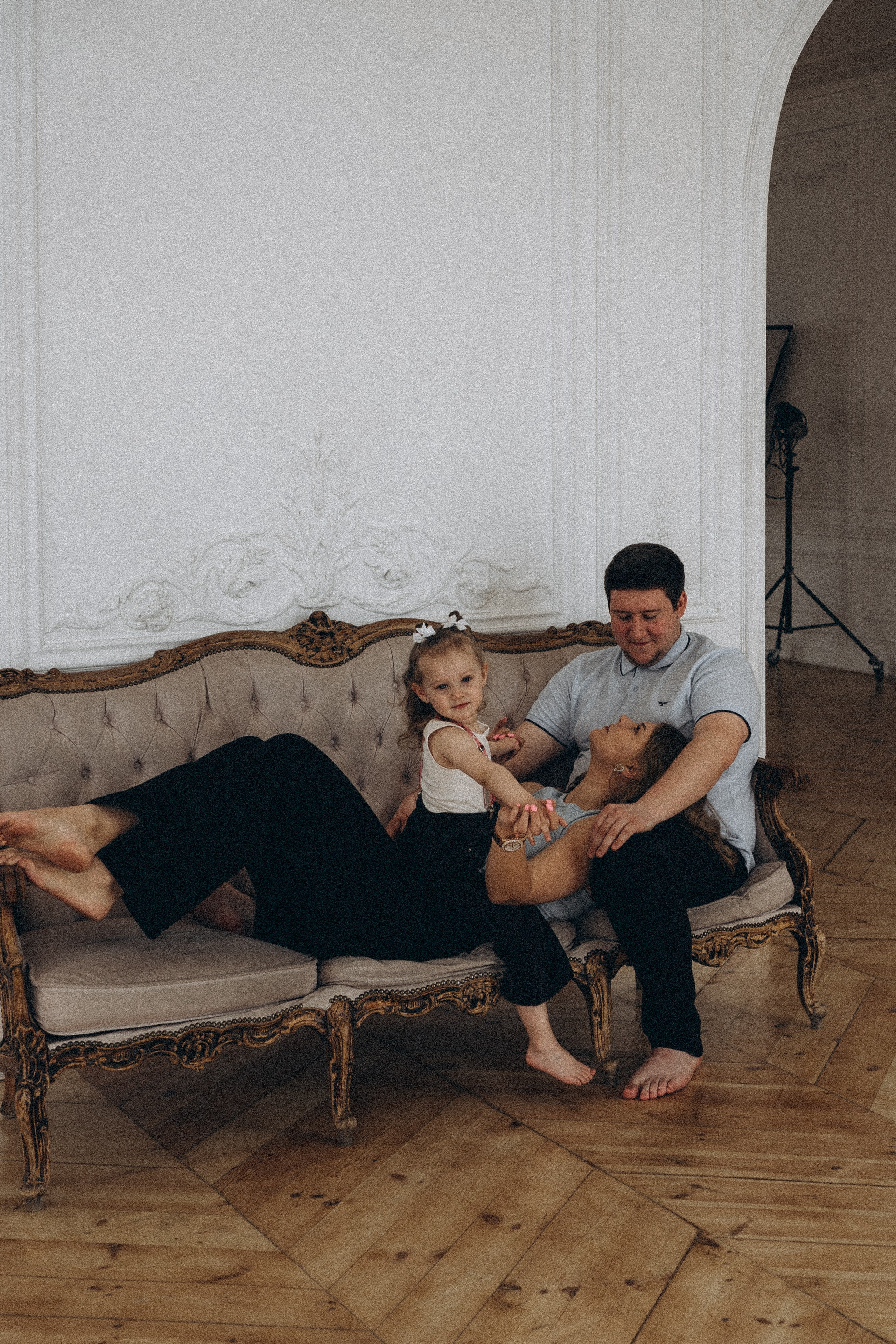 Семейная история в студии. Профессиональный фотограф, Санкт-Петербург — Виктория Богомолова