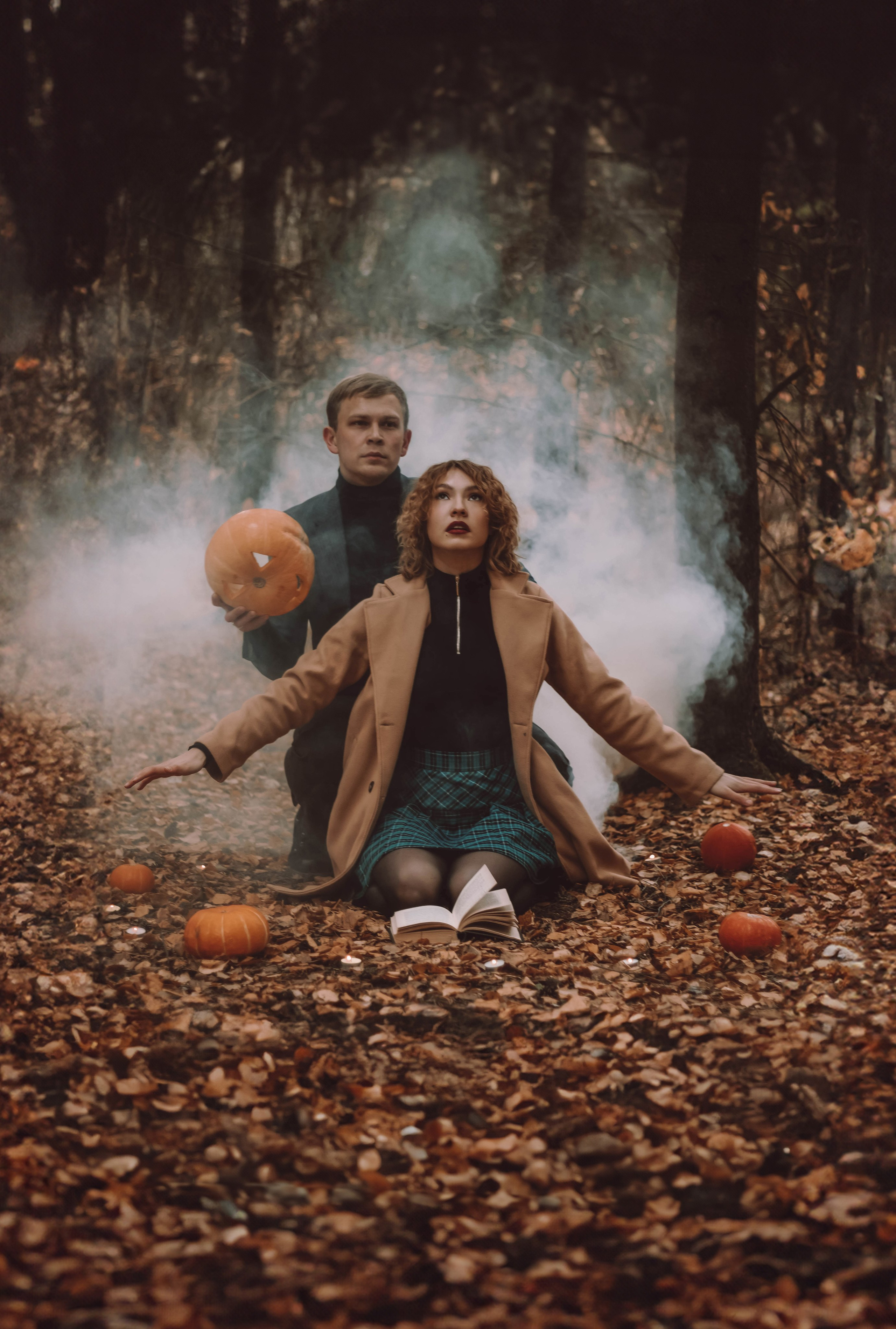 По мотивам сериала «Сабрина». Портретный фотограф в Екатеринбурге Дарья Жужгова