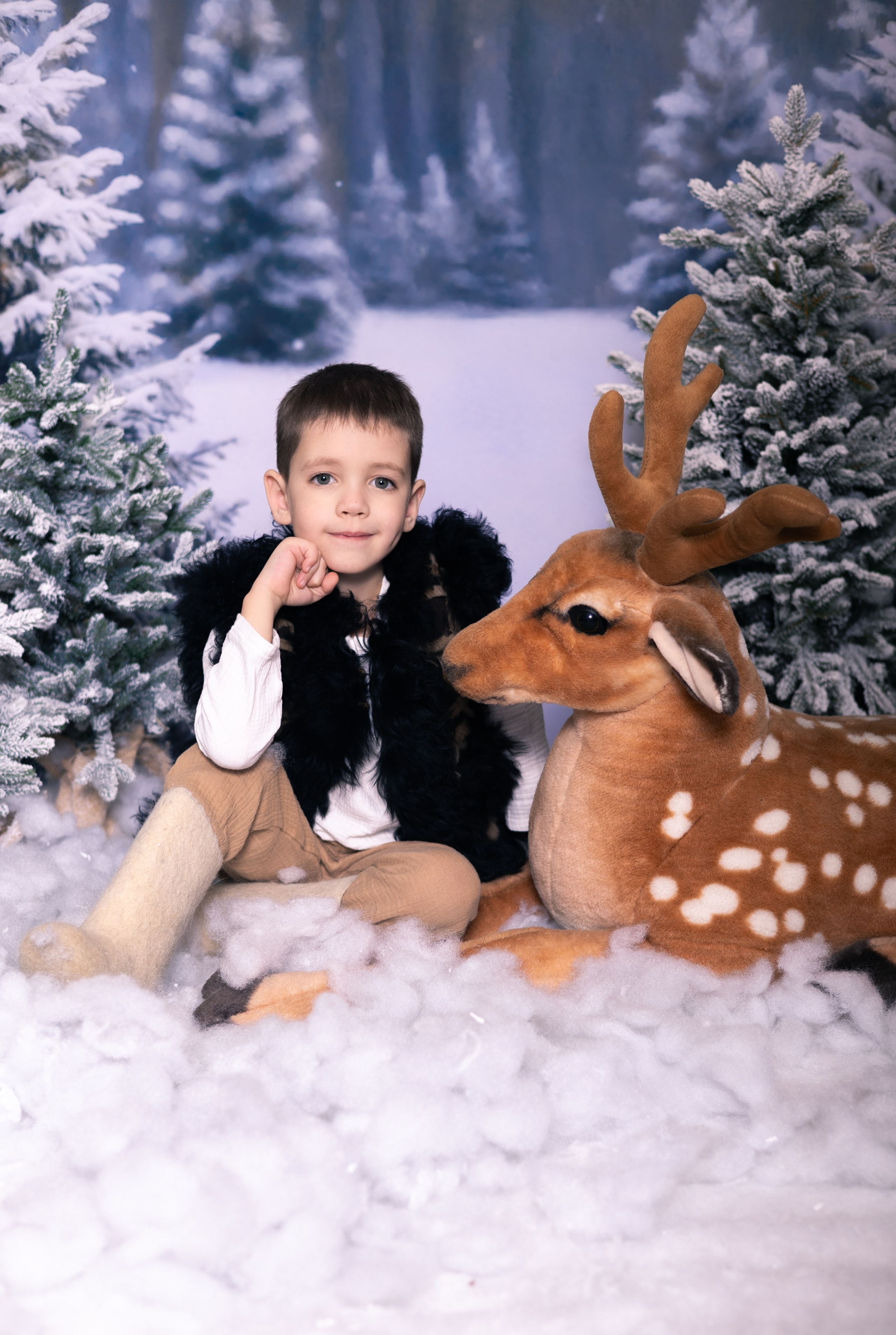 Зимний лес. Детский фотограф г. Казань — Анастасия Фурман
